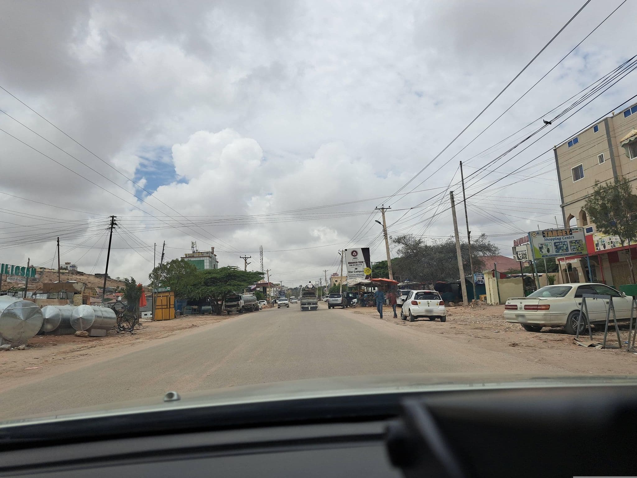 Street view near Ramaad Hotel, Hargeysa — © MoPWRH (CC BY-SA · Mapillary)