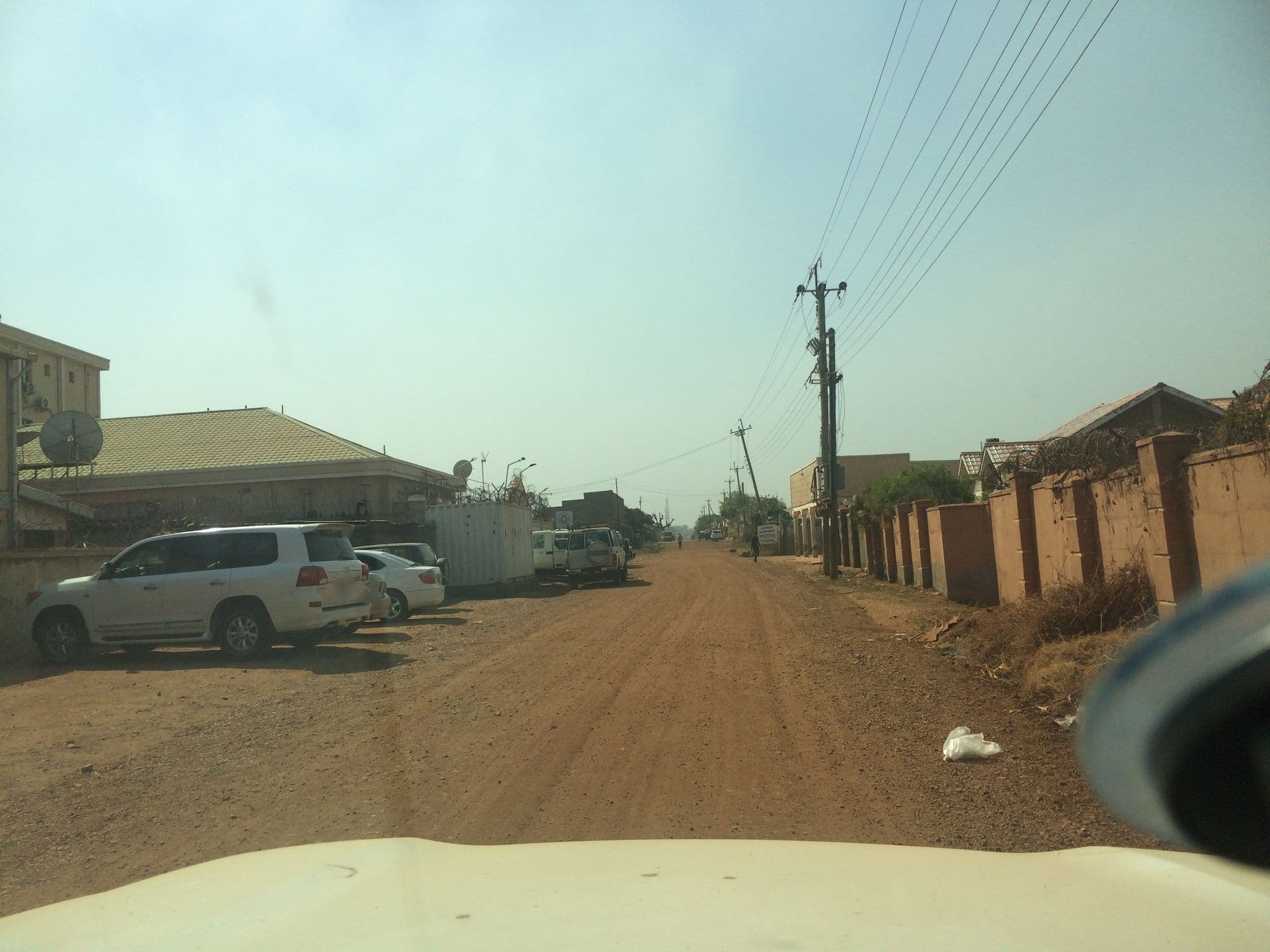 Street view near Karibu Shoma, Juba