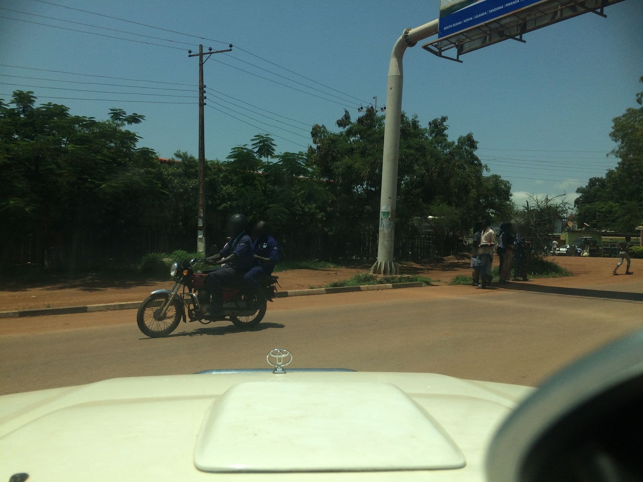 Street view near Sahara Resort & Hotel, Juba