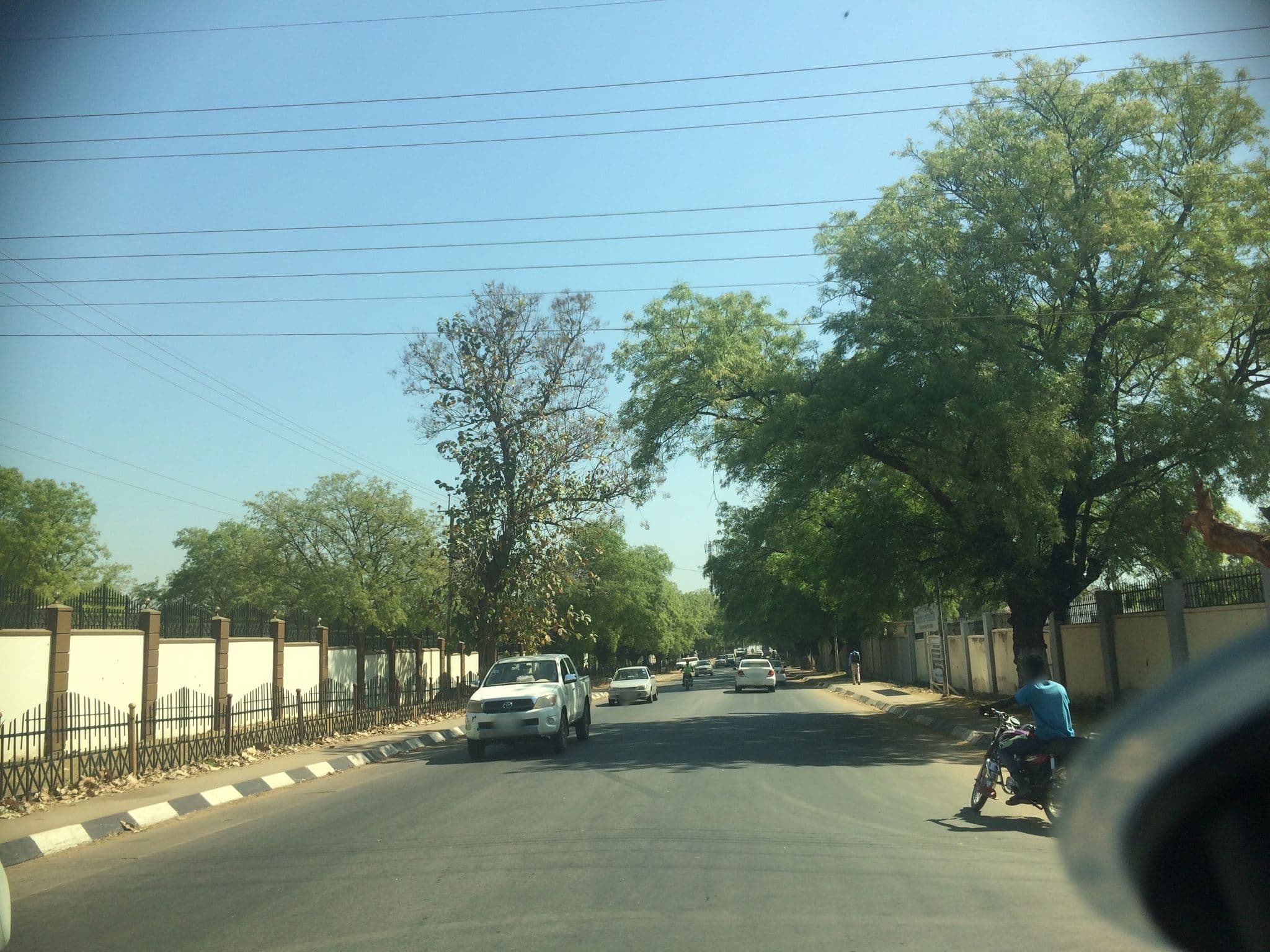 Street view near Ministry of Petroleum, Juba