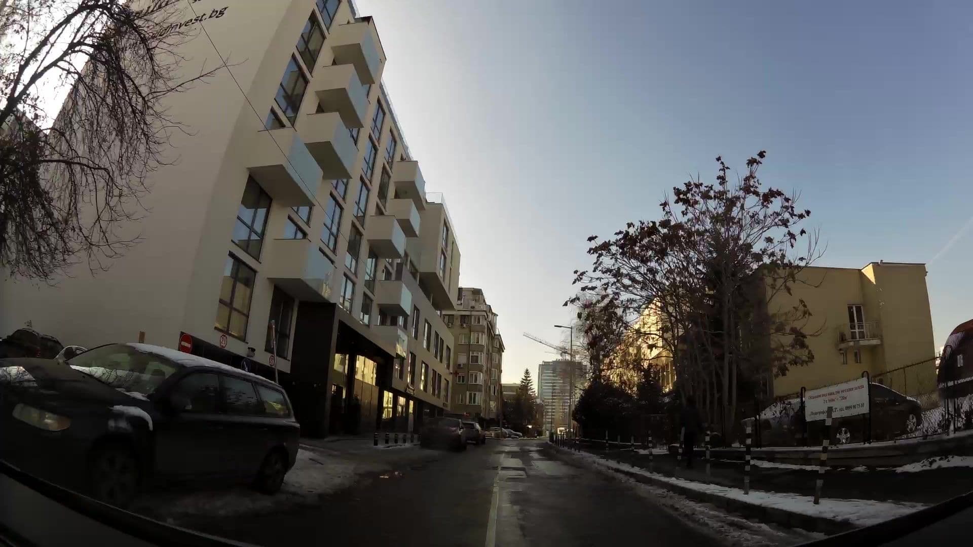 Street view near Adella Boutique Hotel, Sofia