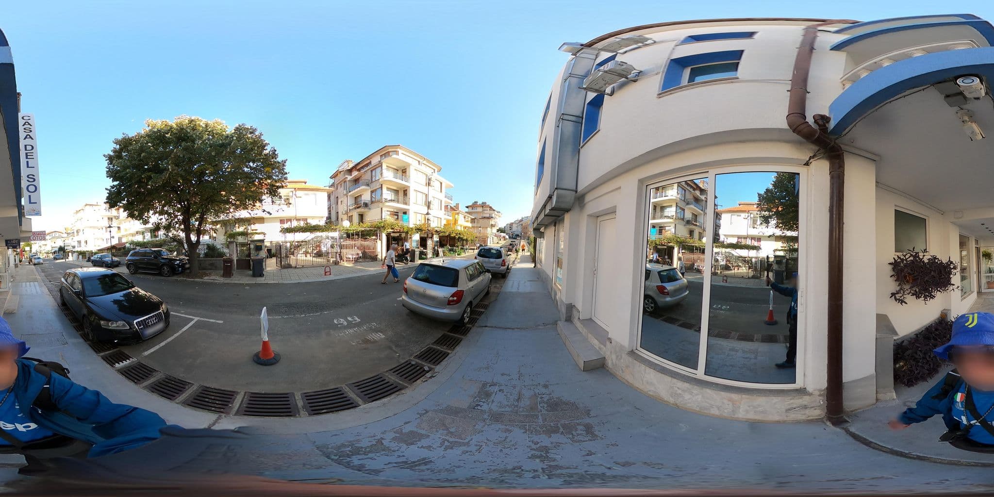 Street view near Casa Del Sol, Sozopol — © alexanderbtodorov (CC BY-SA · Mapillary)