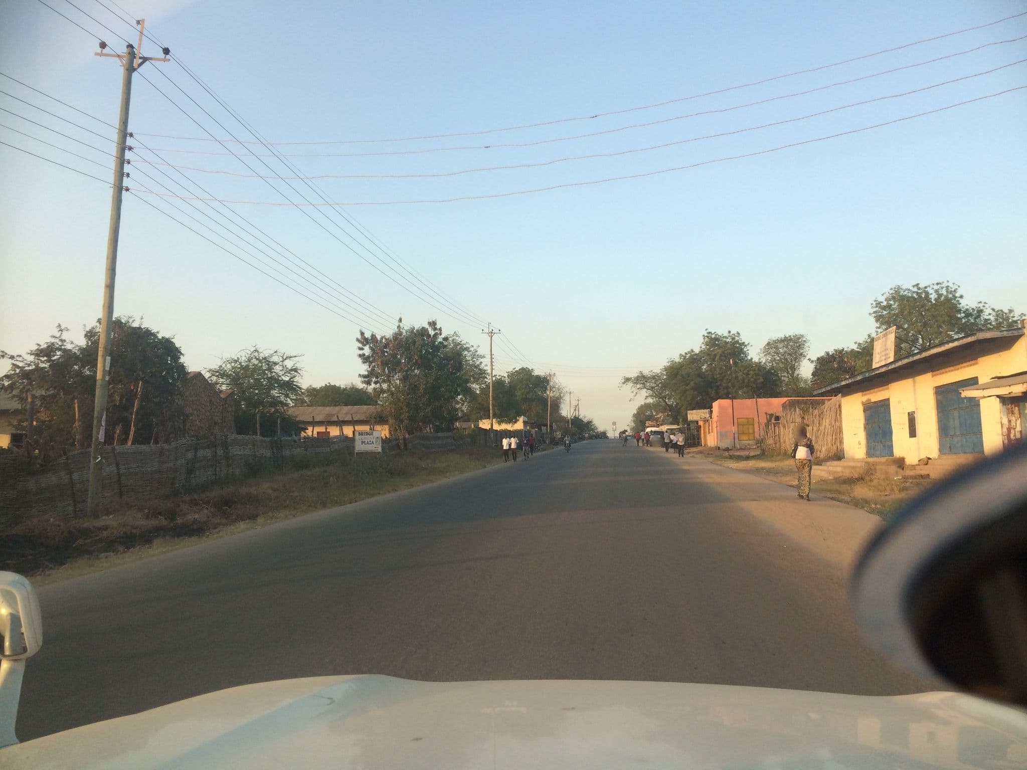 Street view near Rohobot Hotel, Juba