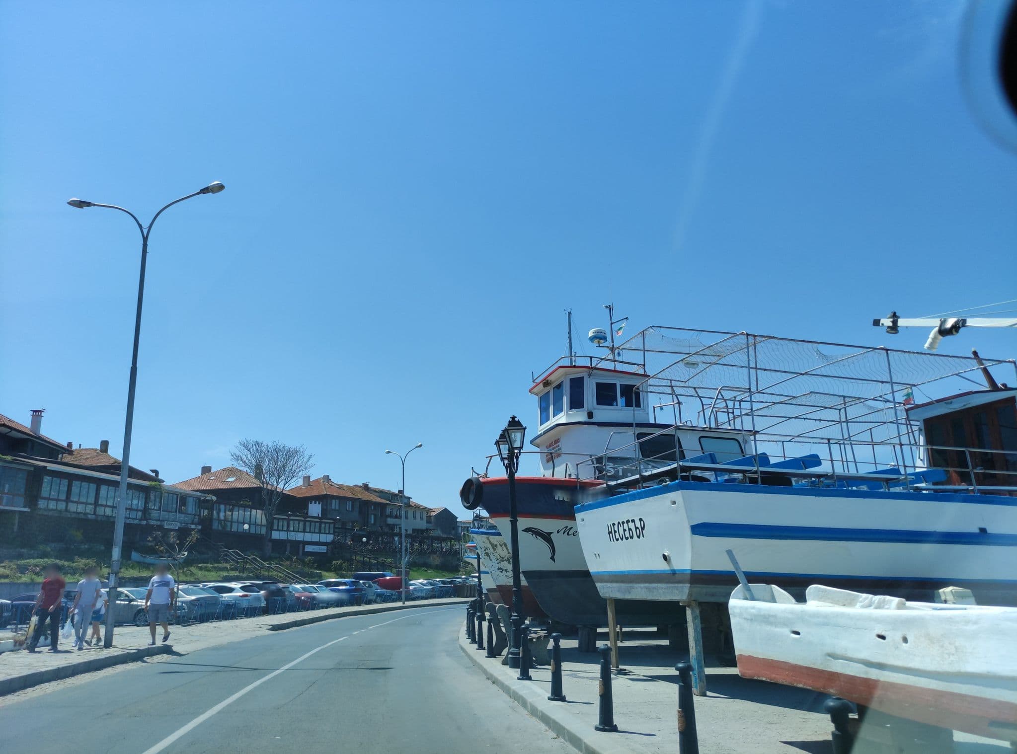Street view near Panorama Blue Family, Nesebar
