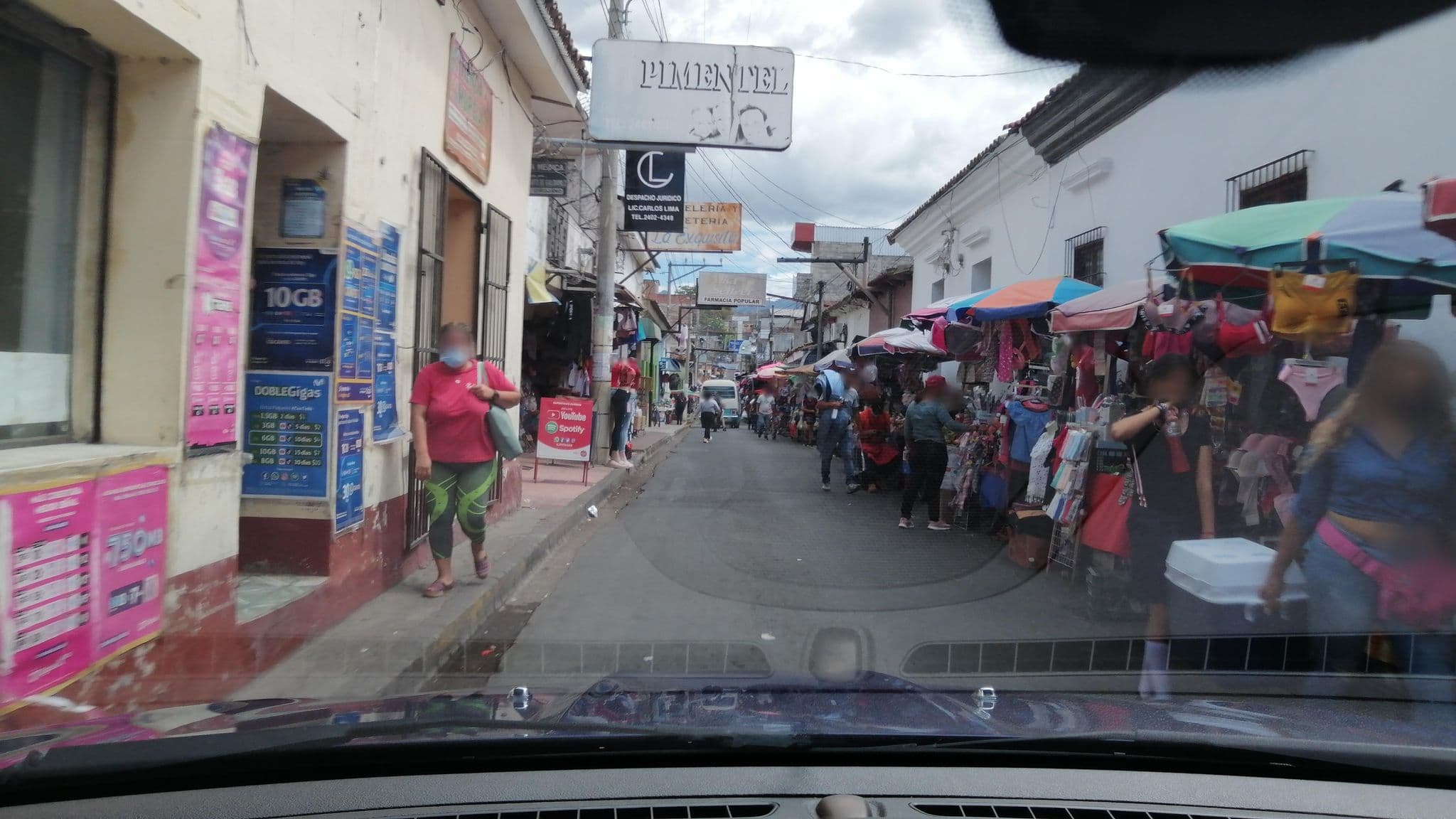 Street view near Hotel Central, Metapán — © richardcontre (CC BY-SA · Mapillary)