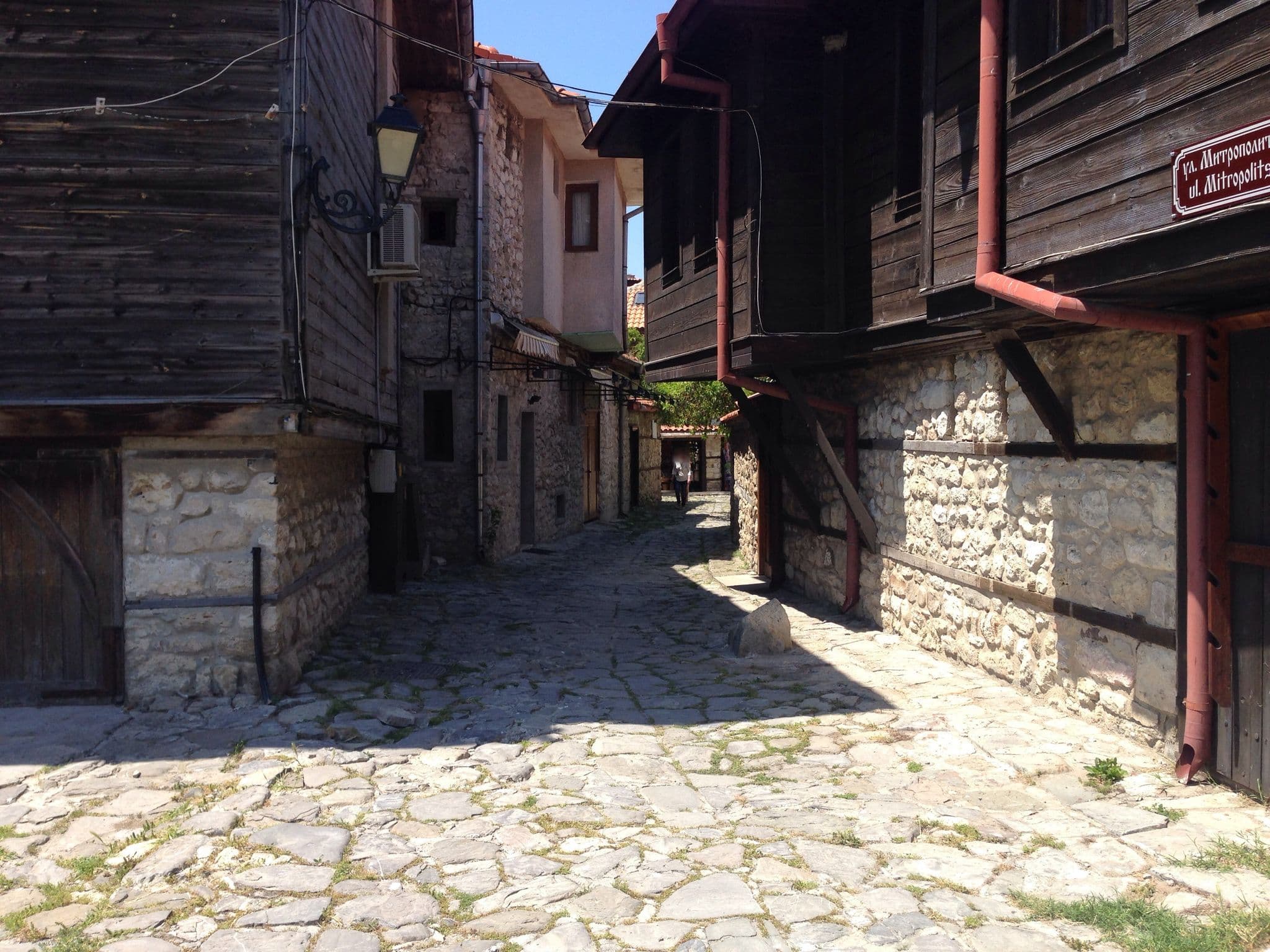 Street view near Villa Azzura, Nesebar