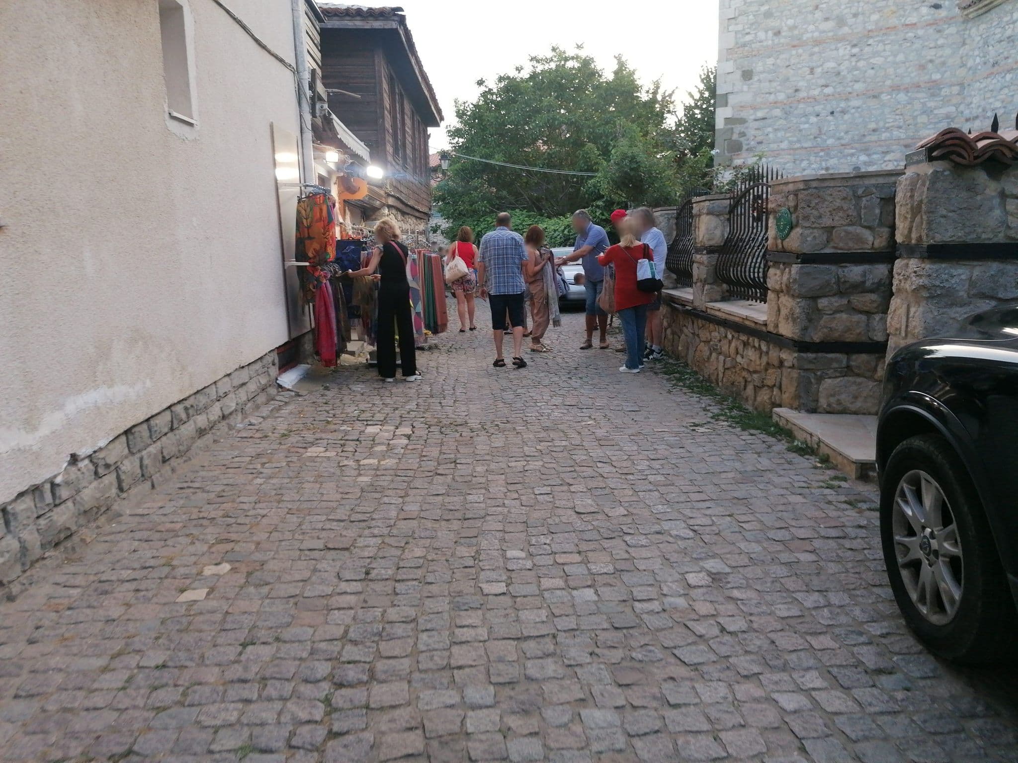 Street view near Prince Cyril, Nesebar