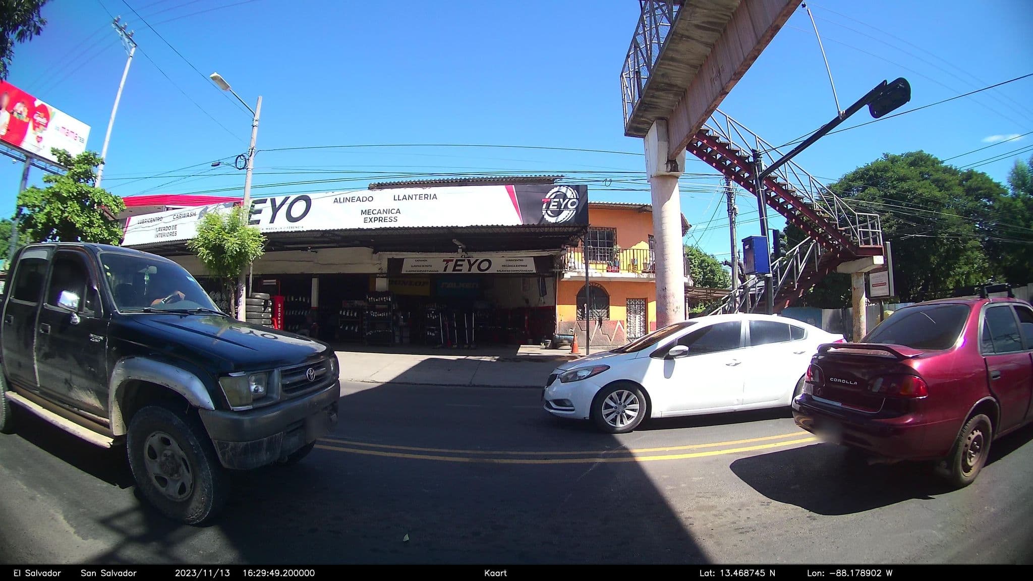 Street view near Hotel Roosevelt, San Miguel — © kaart_4 (CC BY-SA · Mapillary)