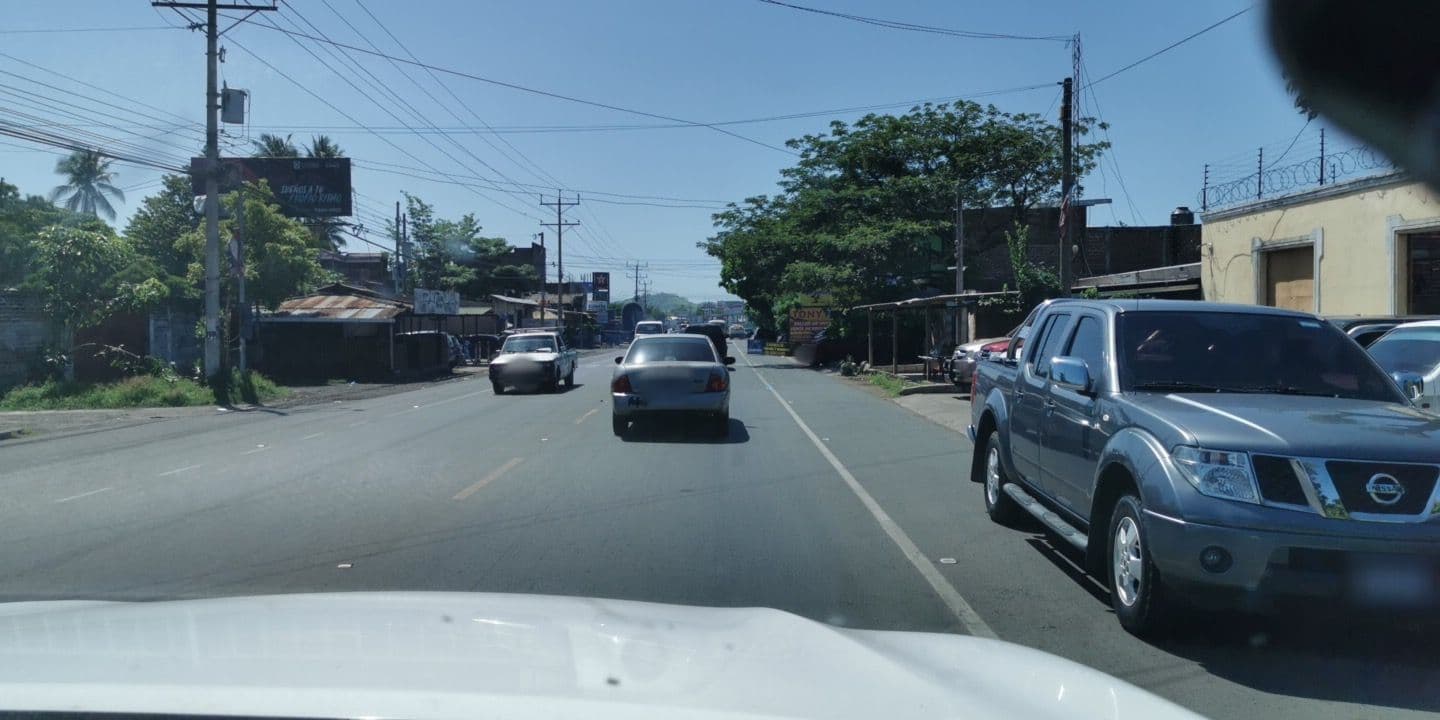 Street view near Hotel Campo Real, Usulután — © jkanales (CC BY-SA · Mapillary)