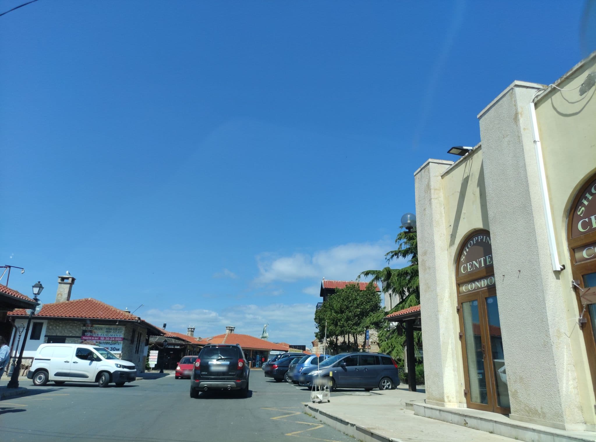Street view near Hotel Rony, Nesebar