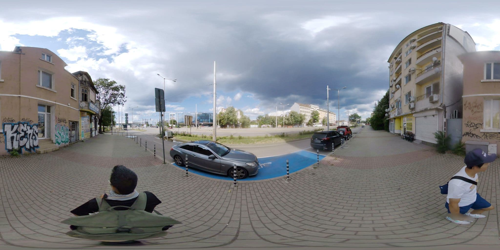 Street view near Kom, Sofia
