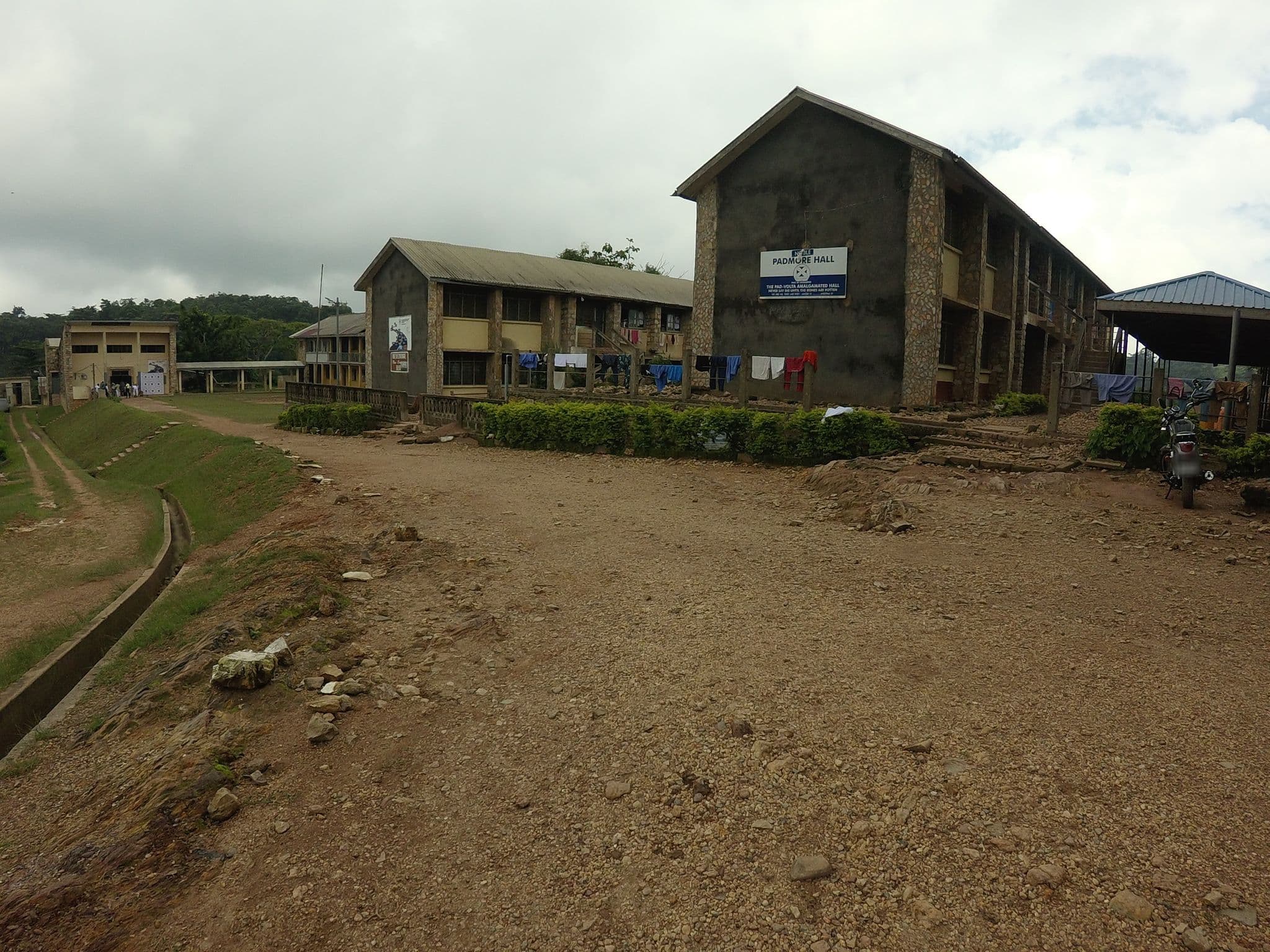 Street view near Padmore Hall, Kpalimé — © yaa2darko (CC BY-SA · Mapillary)