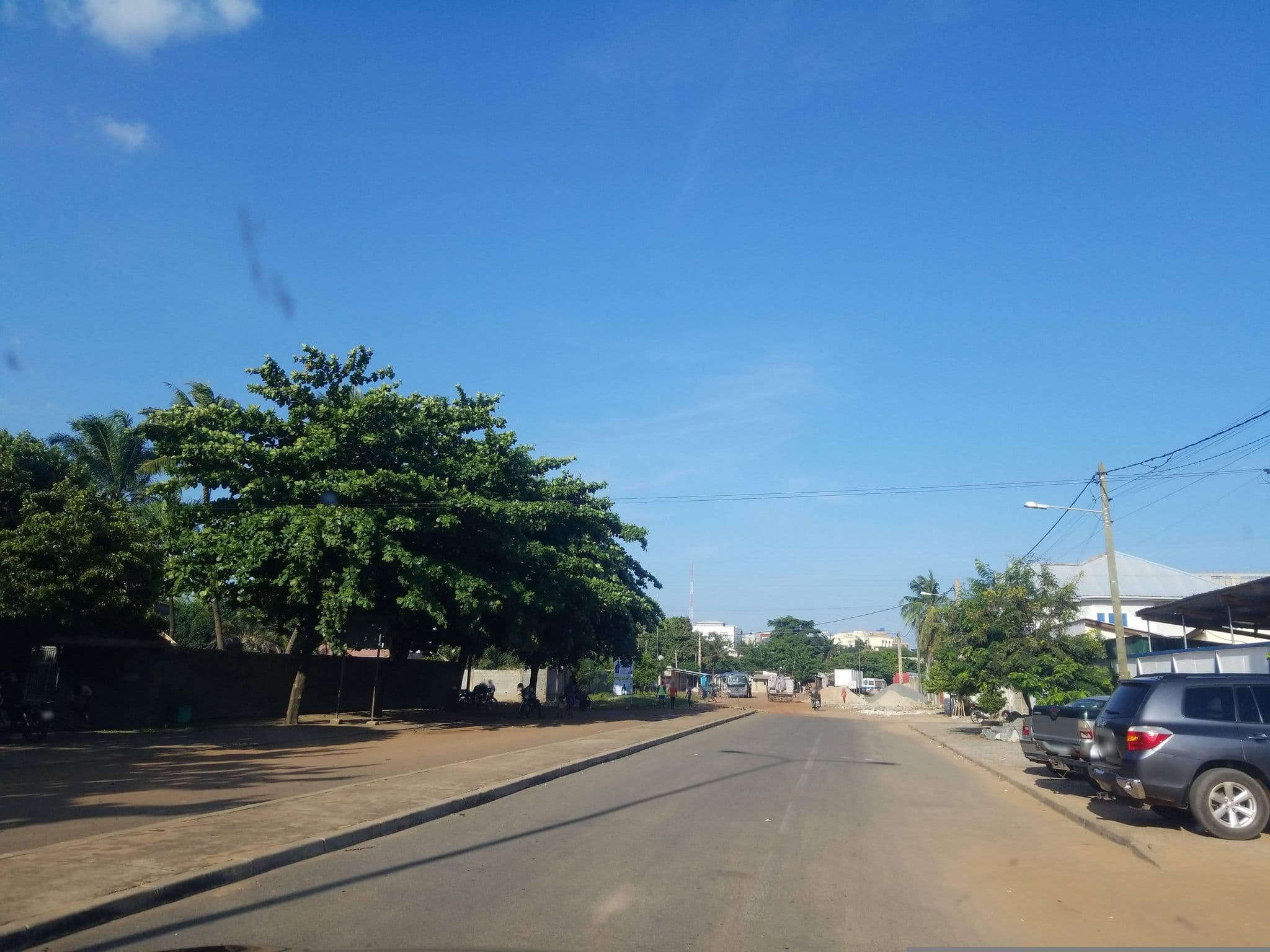 Street view near CIFEX, Lomé
