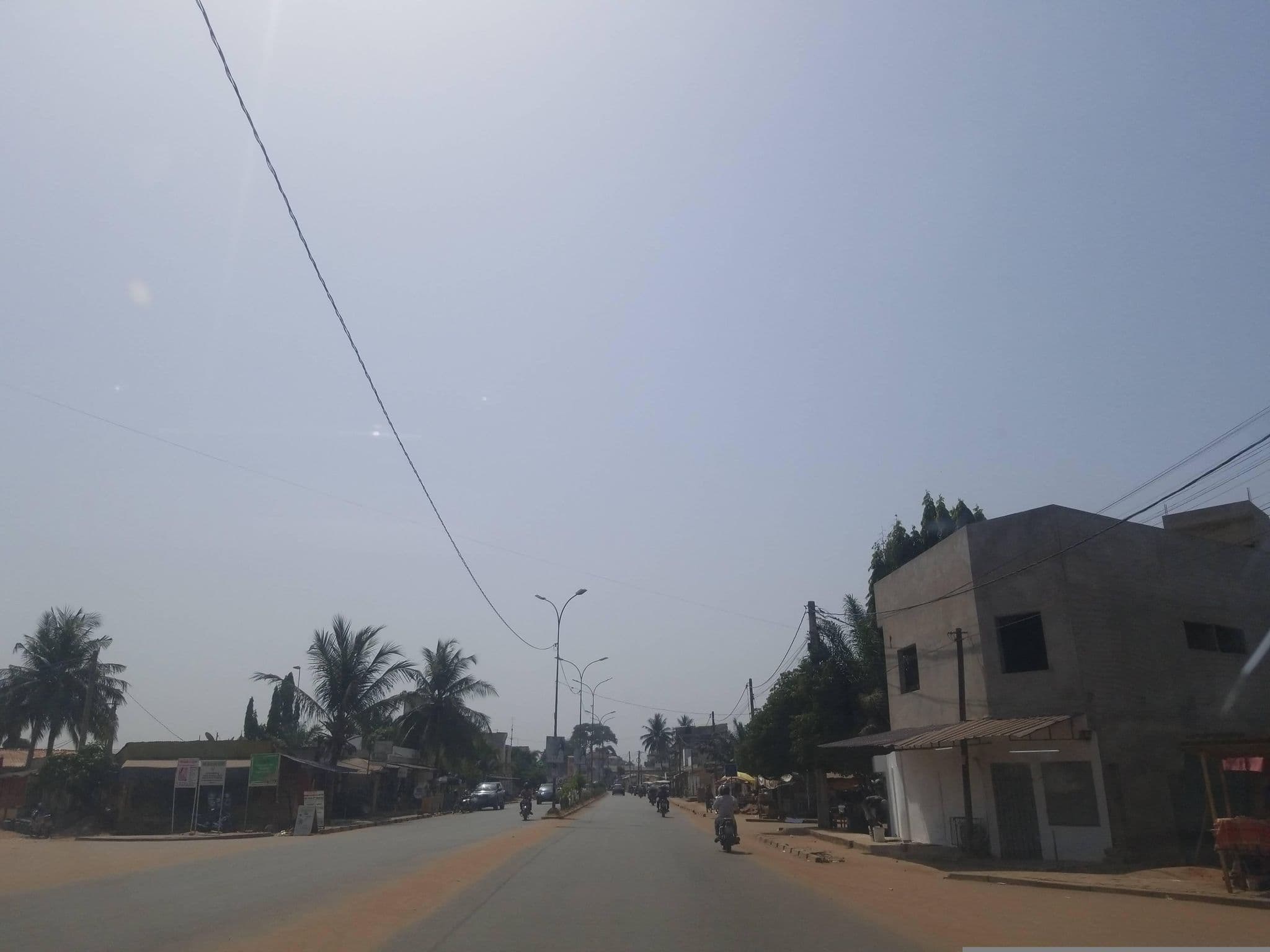 Street view near BLUE ANGELS HOTEL, Lomé