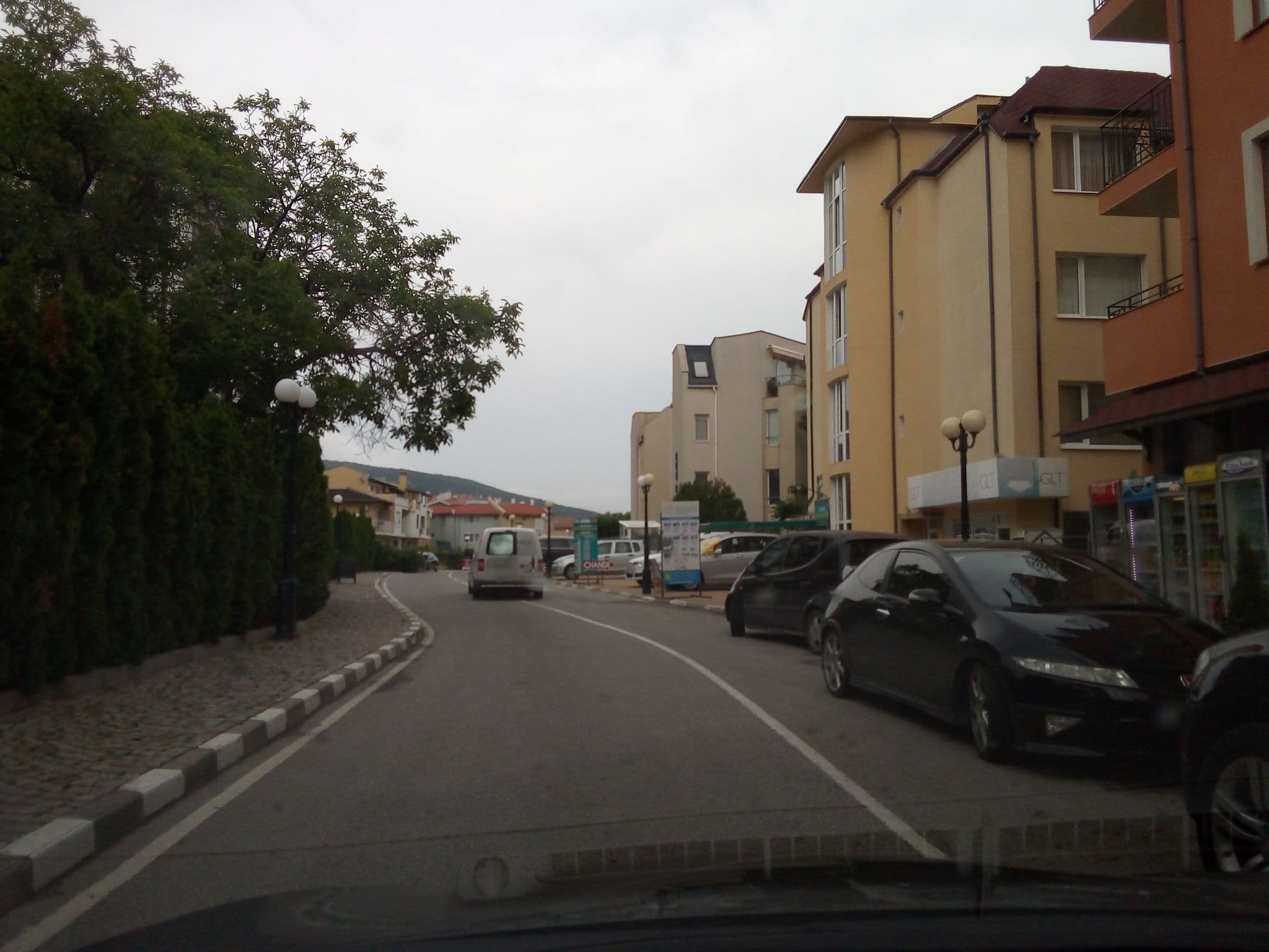 Street view near Bratanov Siana 5 apartments, Sveti Vlas
