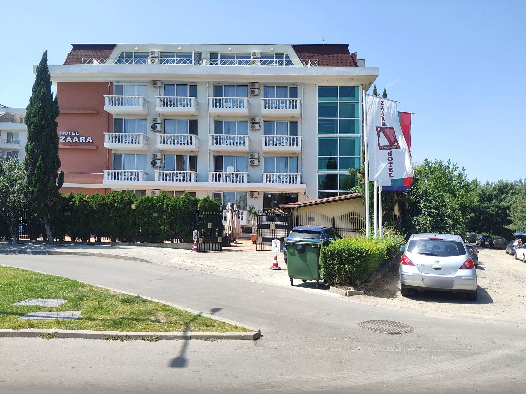 Street view near Zaara Hotel, Nesebar