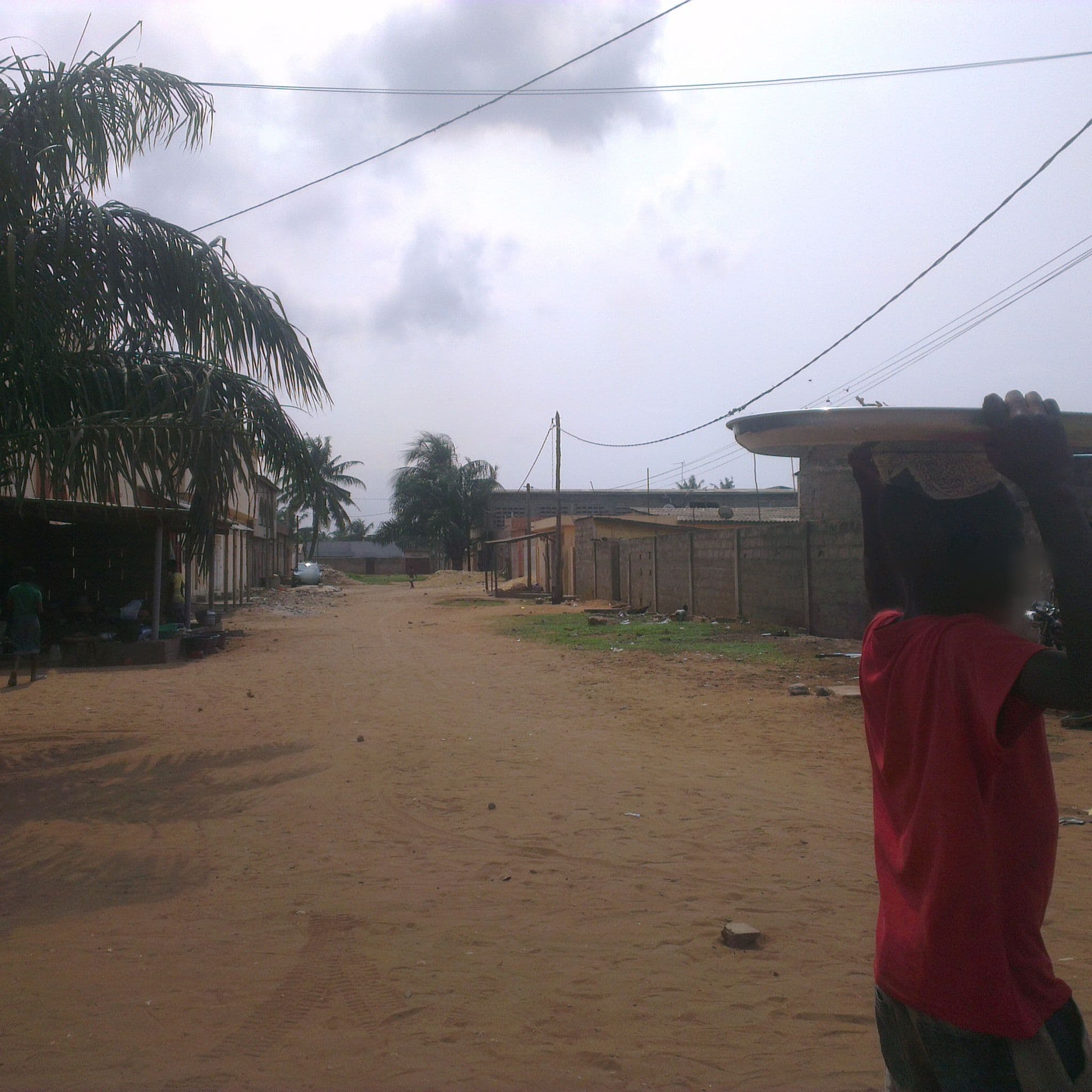 Street view near Hôtel Espéra, Lomé
