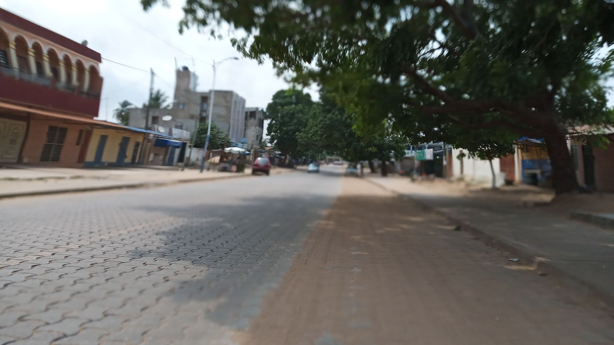 Street view near St Lazaros, Lomé