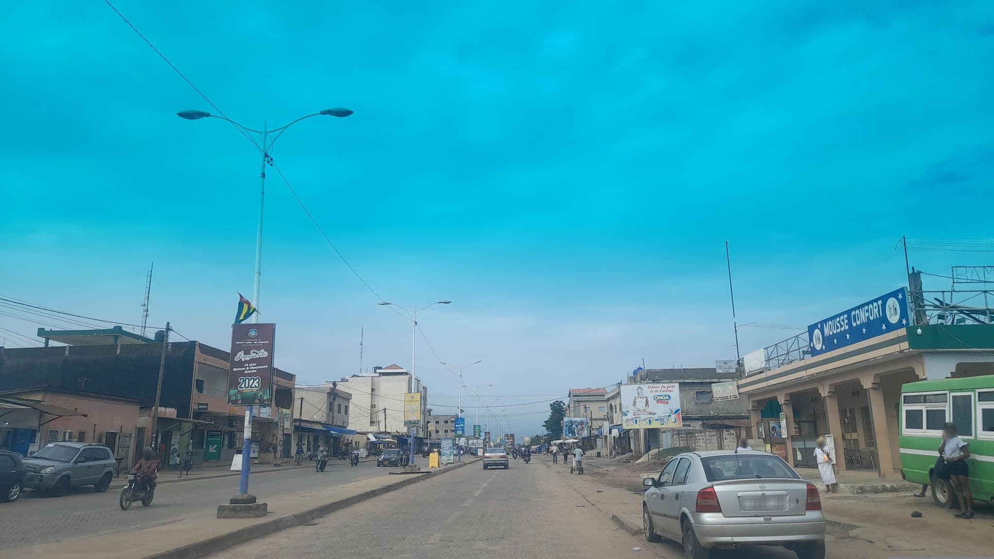 Street view near Marbella, Lomé