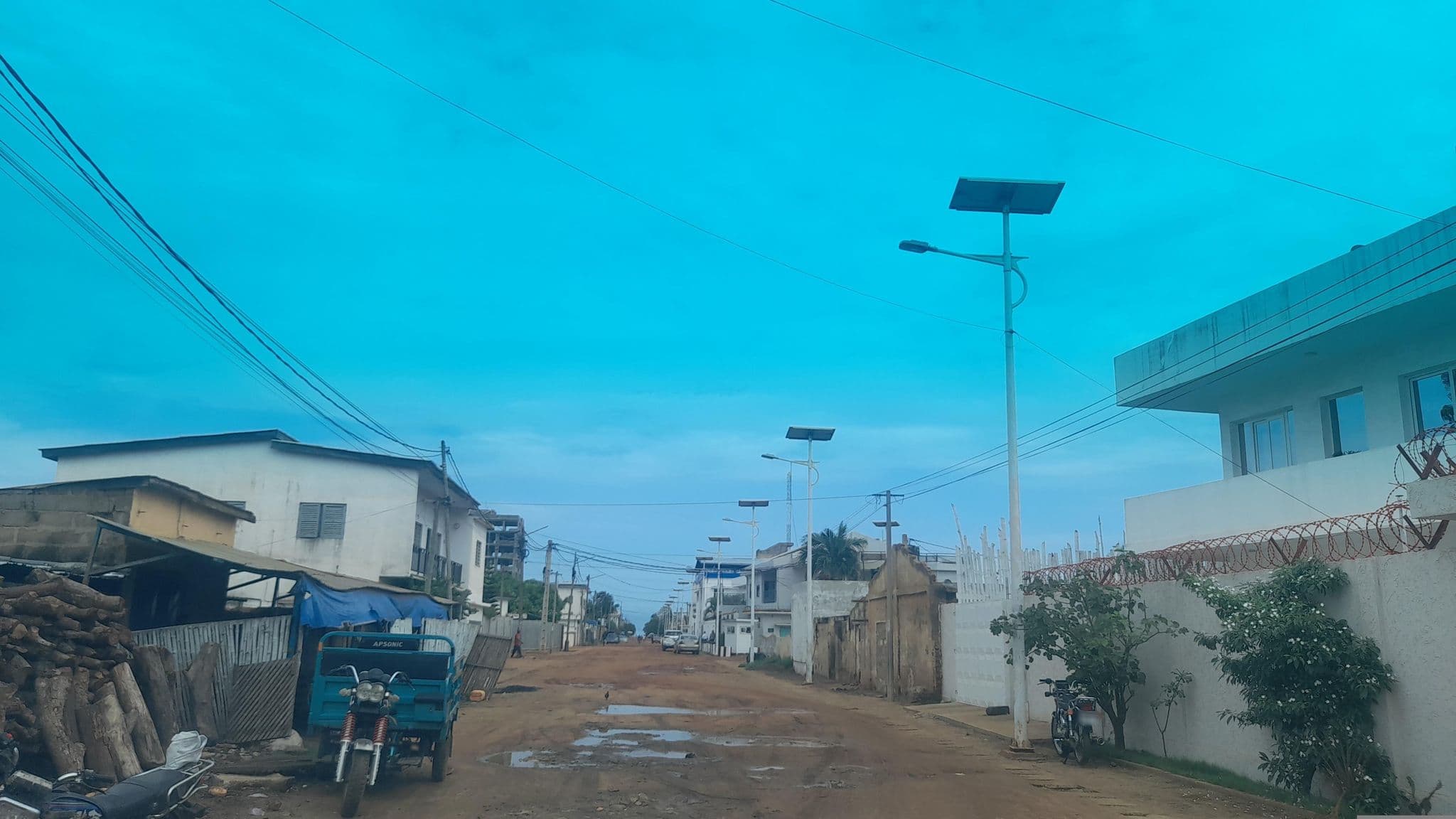 Street view near Résidence Akissi Marmite Ivoirienne, Lomé