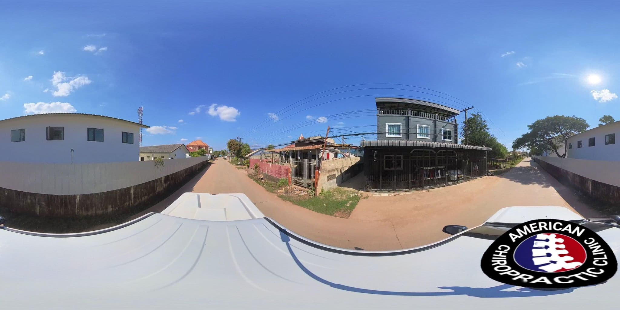 Street view near Mitthaphap Hotel, Nong Khai — © DrLogan (CC BY-SA · Mapillary)