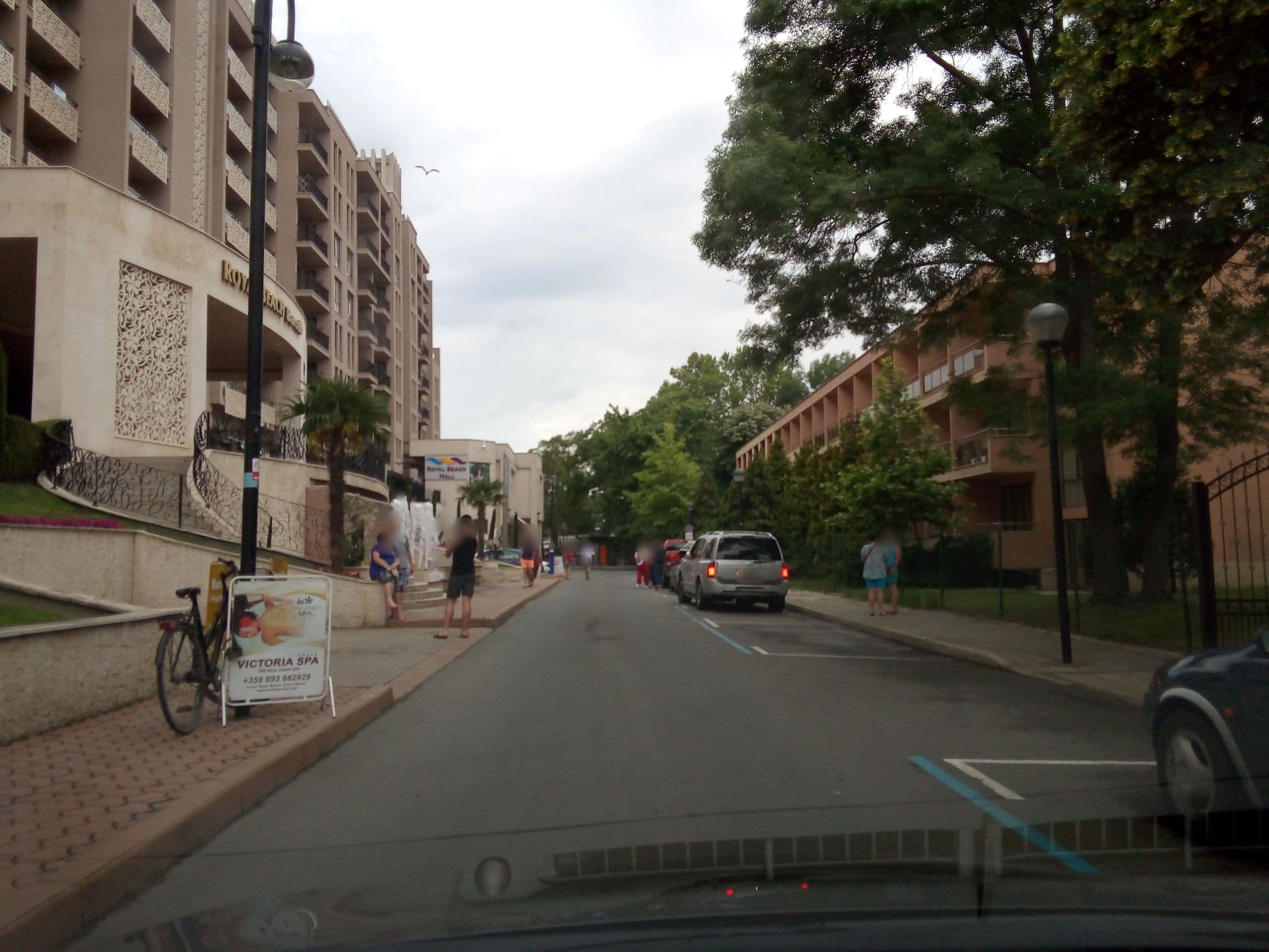 Street view near Yunona, Sveti Vlas