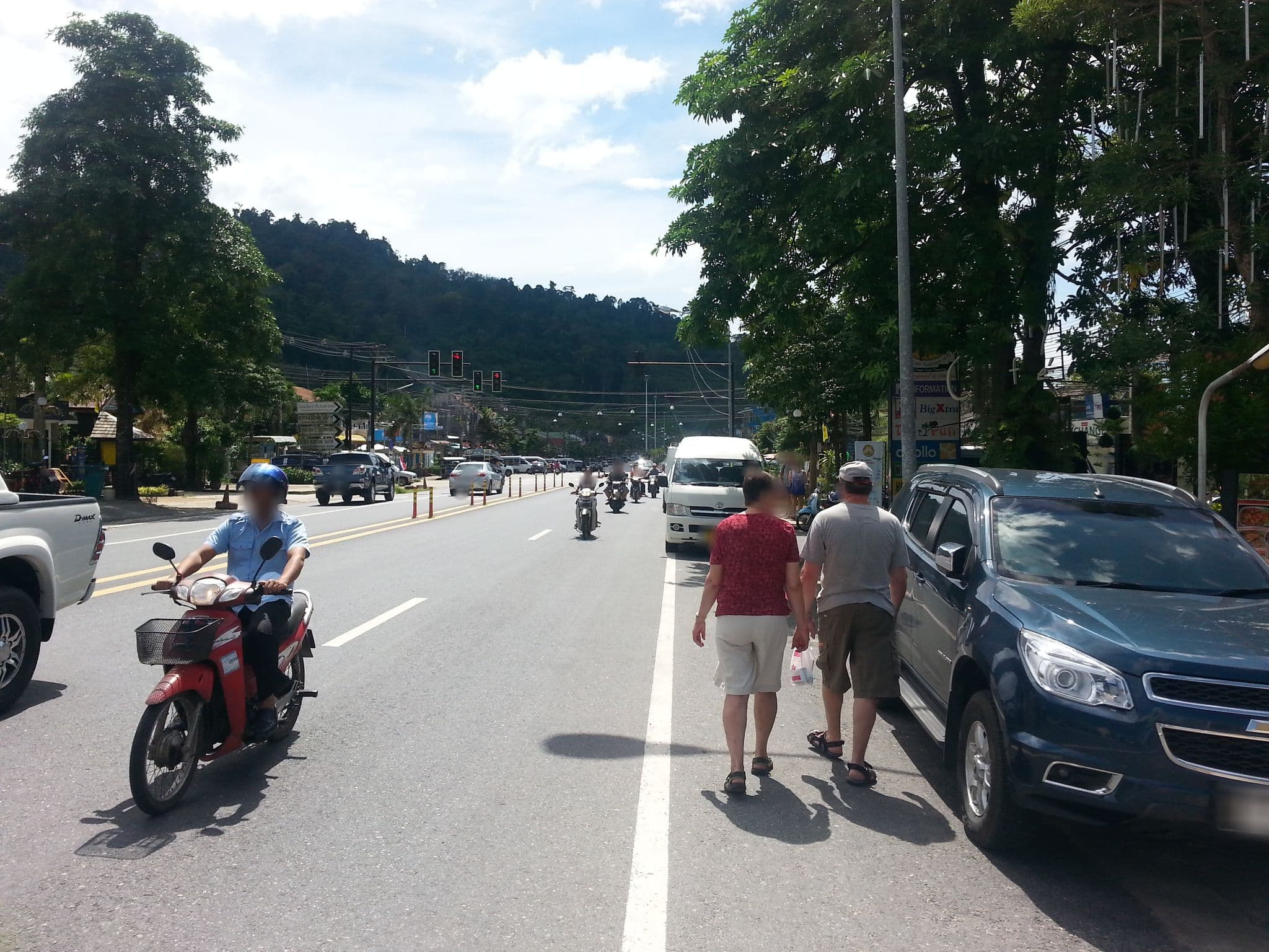Street view near Father & Son, Ban Khao Lak — © siraly (CC BY-SA · Mapillary)