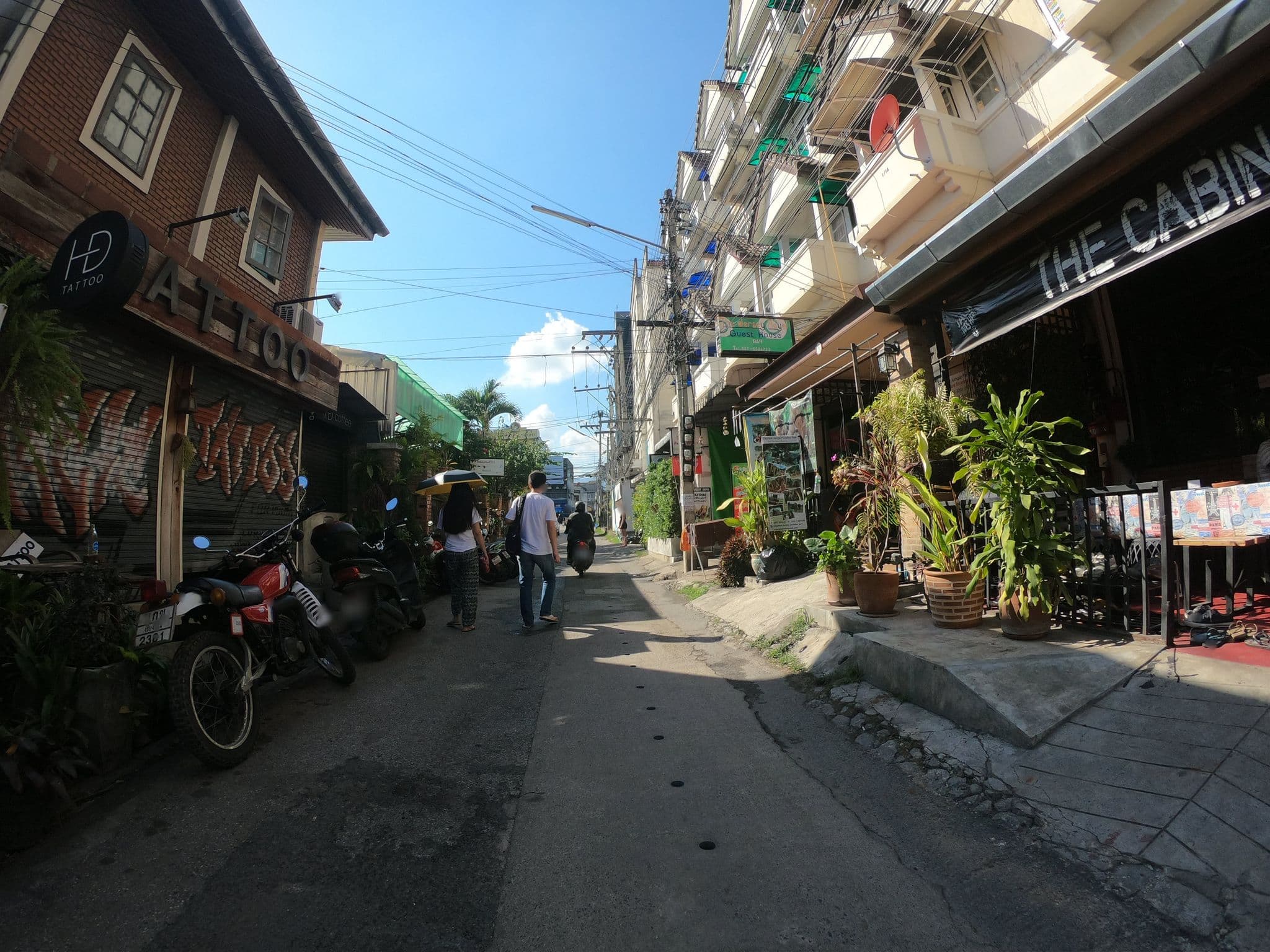 Street view near The Jersey Royal, Chiang Mai