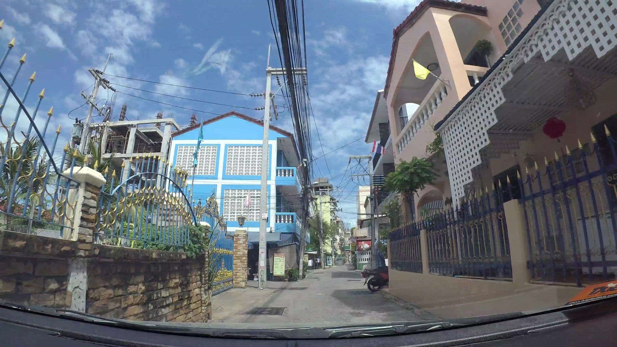 Street view near Warissa House, Pattaya