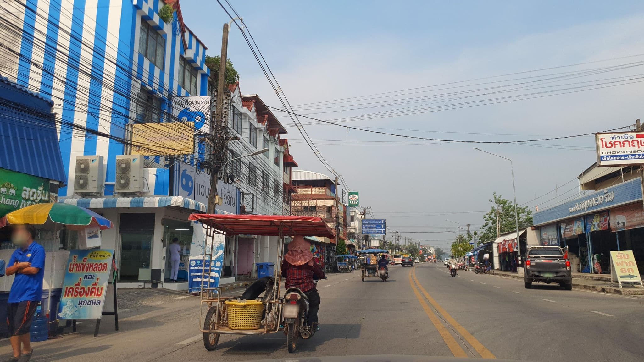 Street view near TN Place, Ban Phe