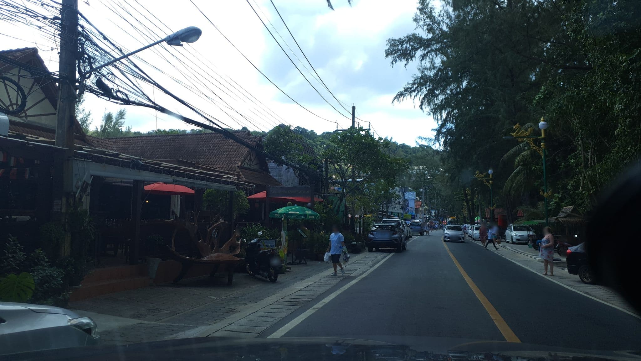 Street view near Phuket Naithon Resort, Ban Mai Khao