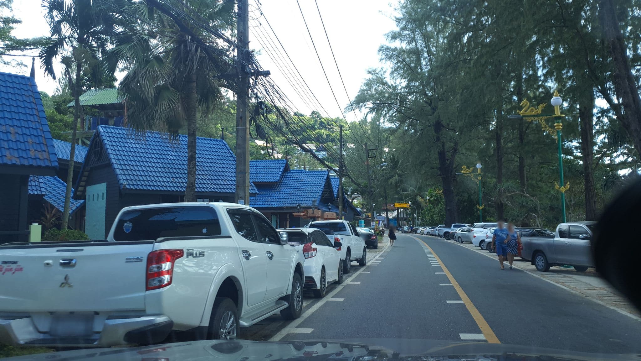 Street view near Naithon Beach Resort, Ban Mai Khao