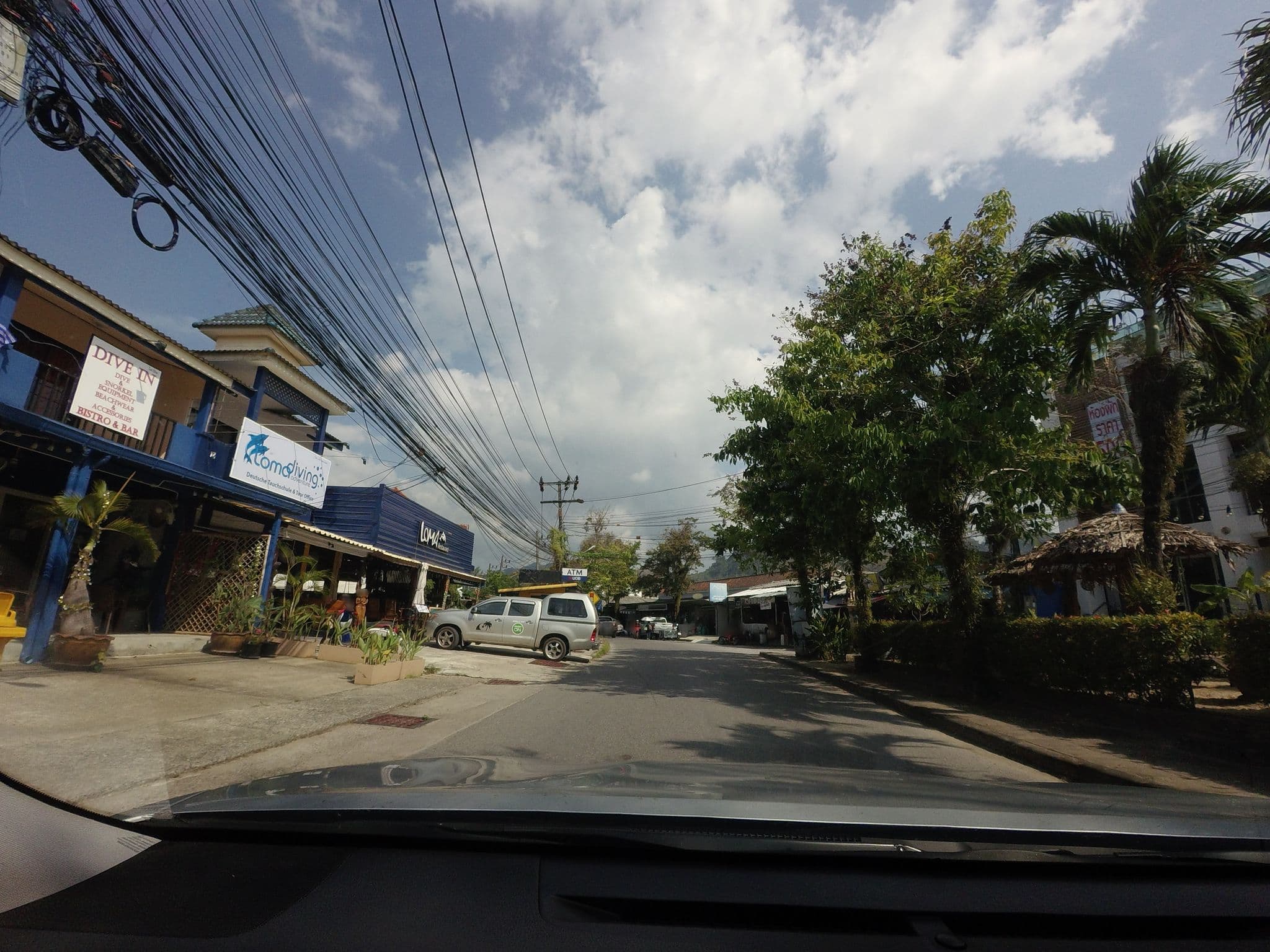 Street view near Joe & Tanya Guesthouse, Ban Khao Lak