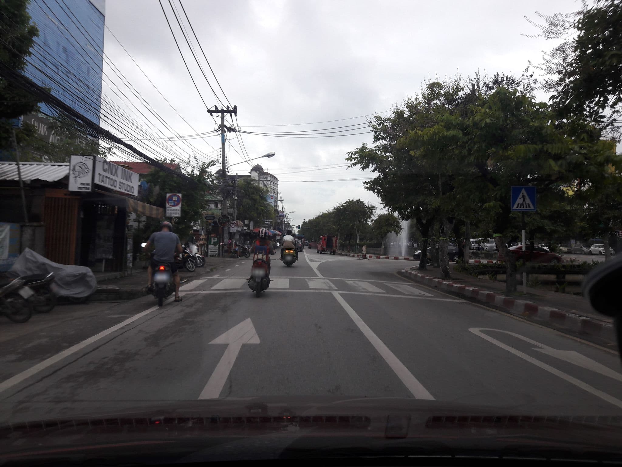 Street view near Funky Monkey, Chiang Mai