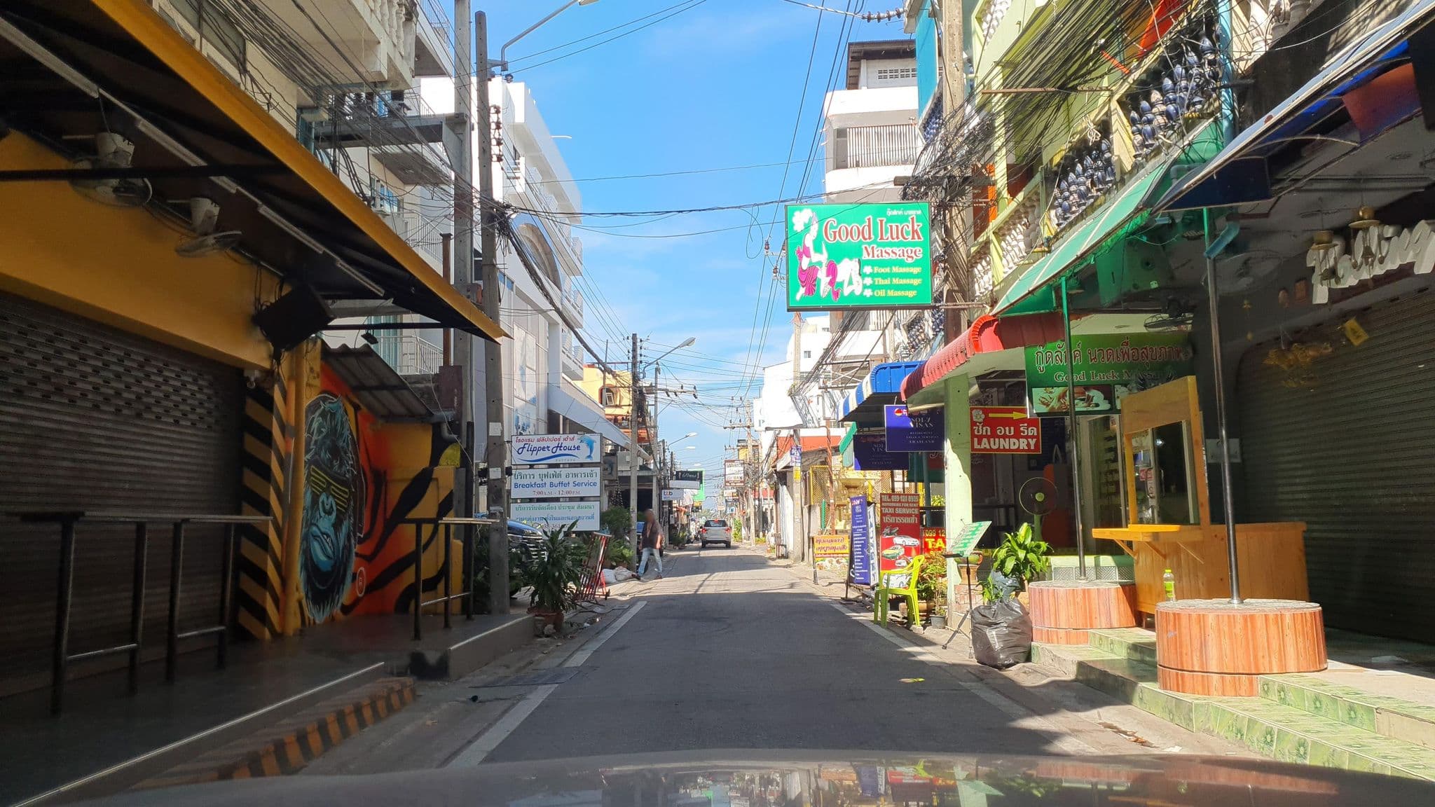 Street view near PJ DJ bar, Pattaya