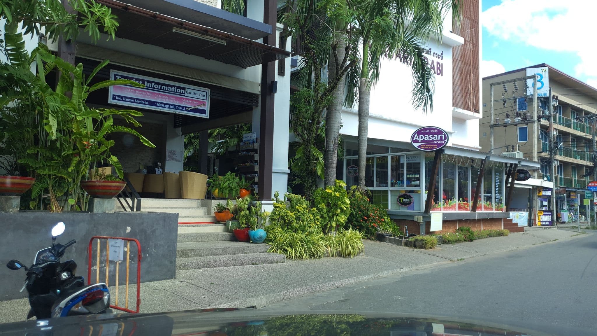 Street view near Apasari Krabi Resort, Ban Ao Nang
