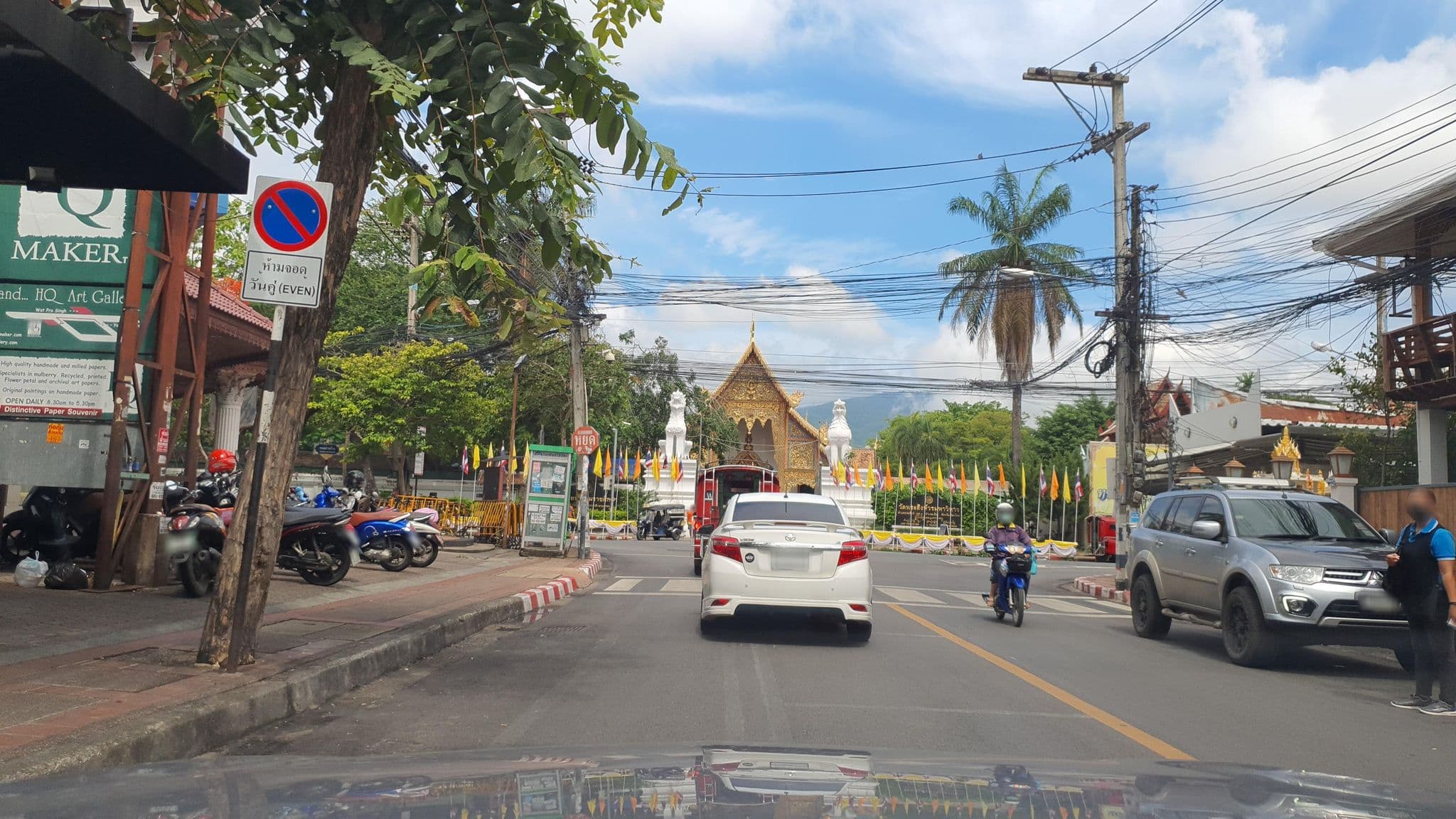 Street view near Buri Gallery House, Chiang Mai