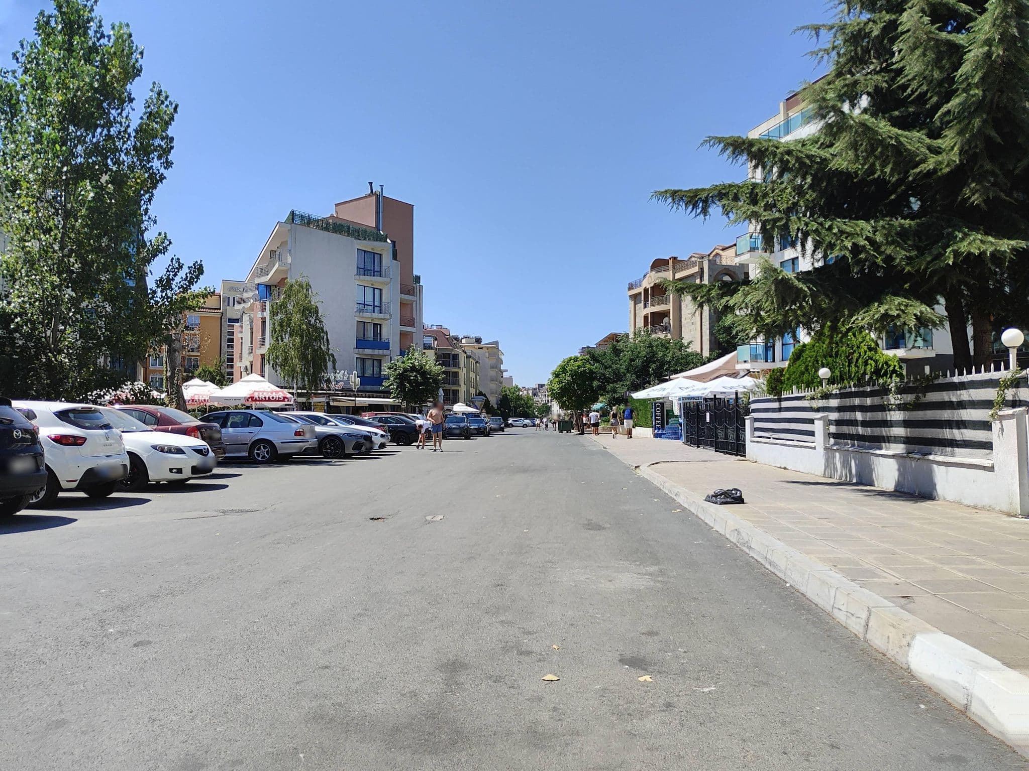 Street view near Helvecija, Sveti Vlas