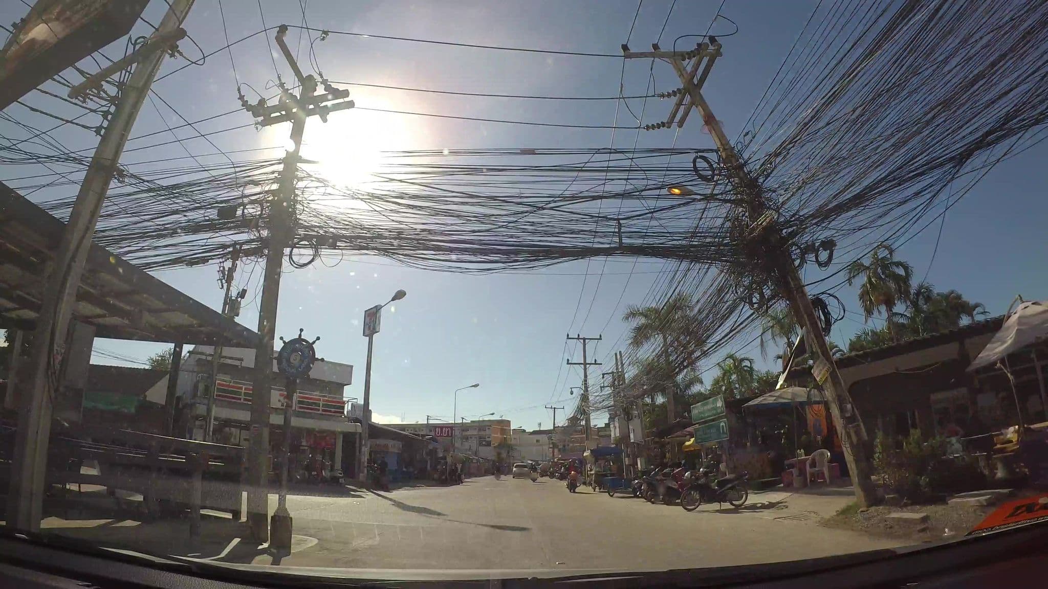 Street view near Liberty Mansion, Pattaya