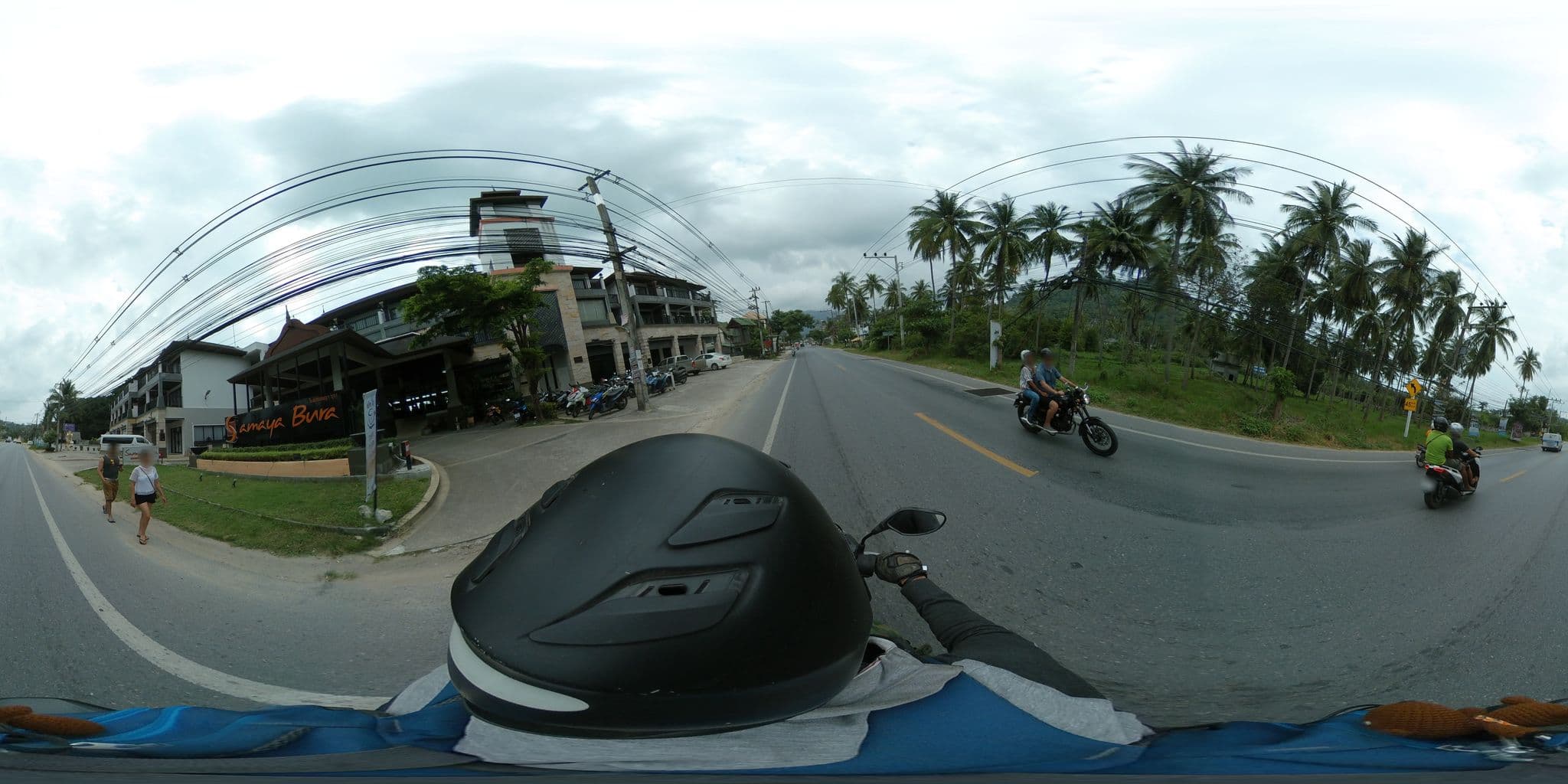 Street view near Samaya Bura, Ko Samui