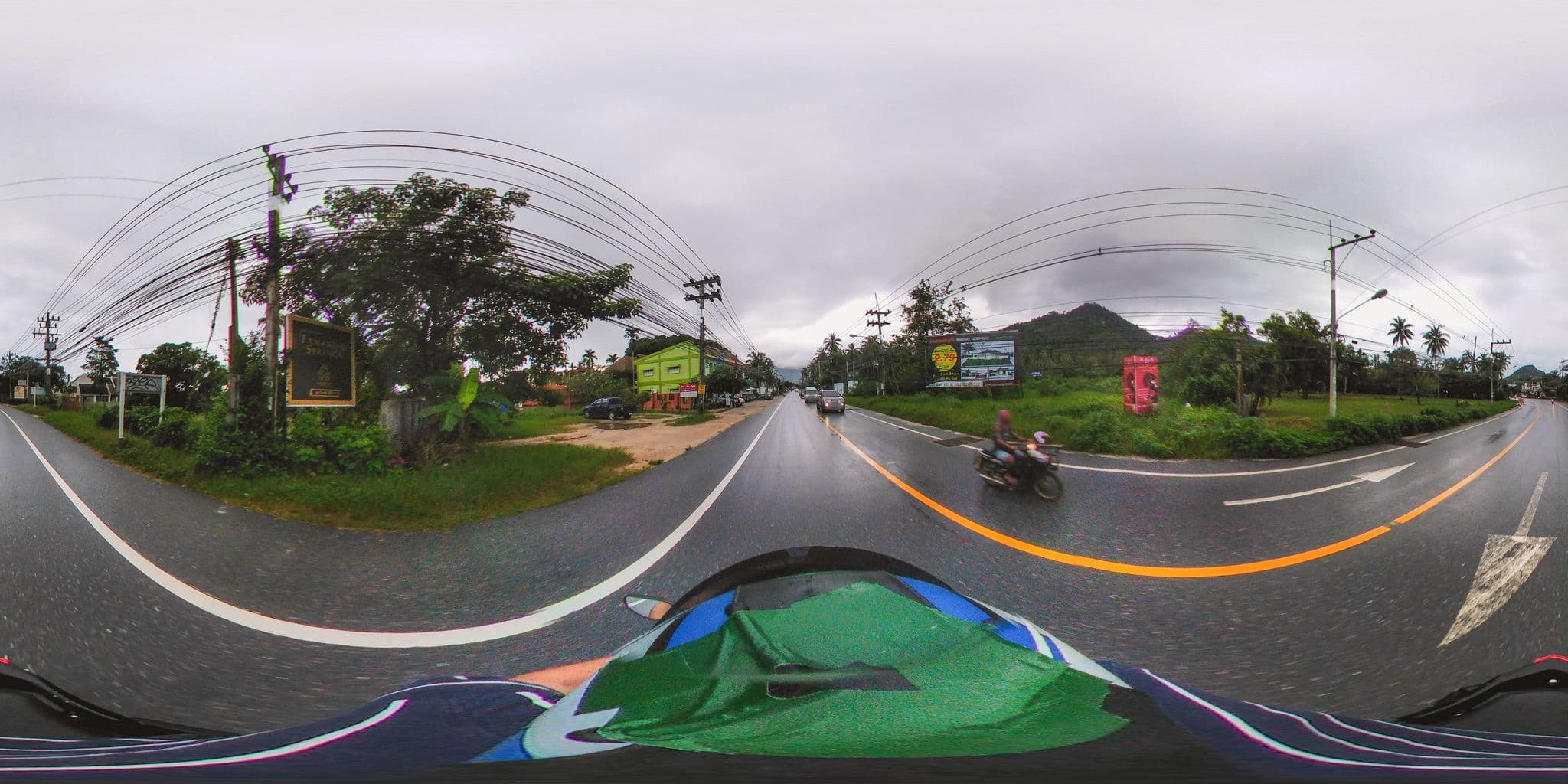 Street view near Weekender Villa Beach Resort, Ko Samui