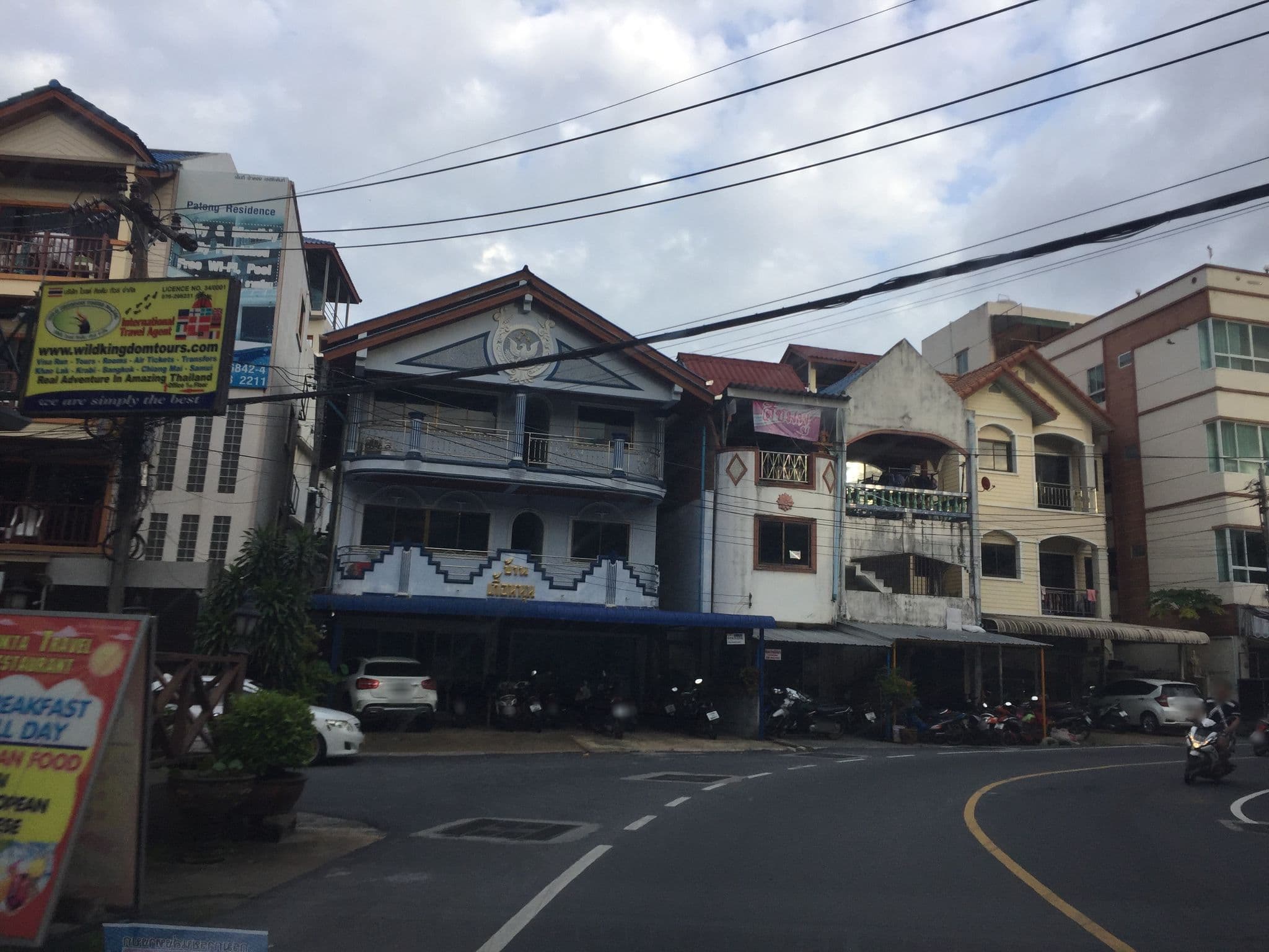 Street view near The Station, Patong