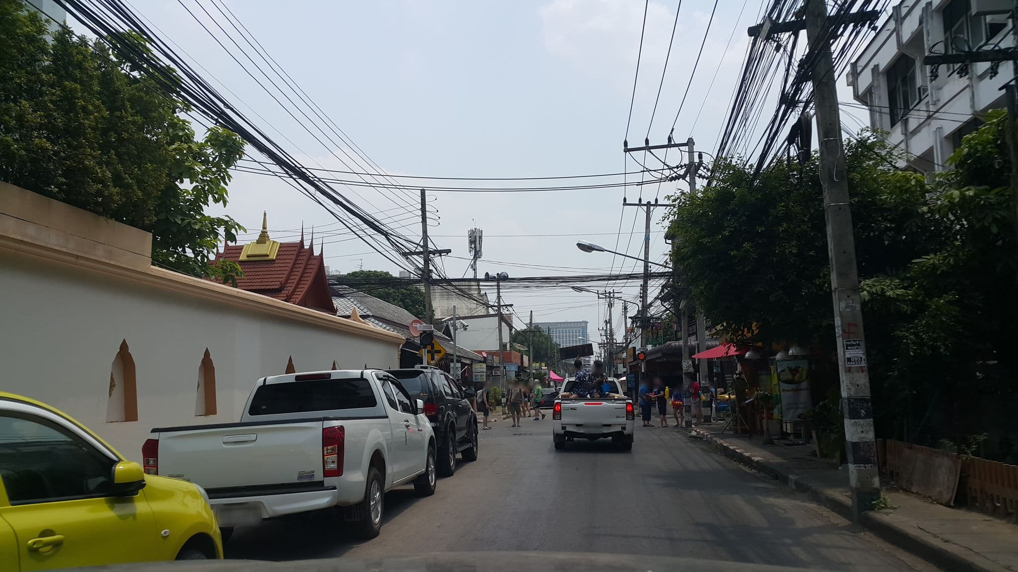 Street view near Sirilanna, Chiang Mai
