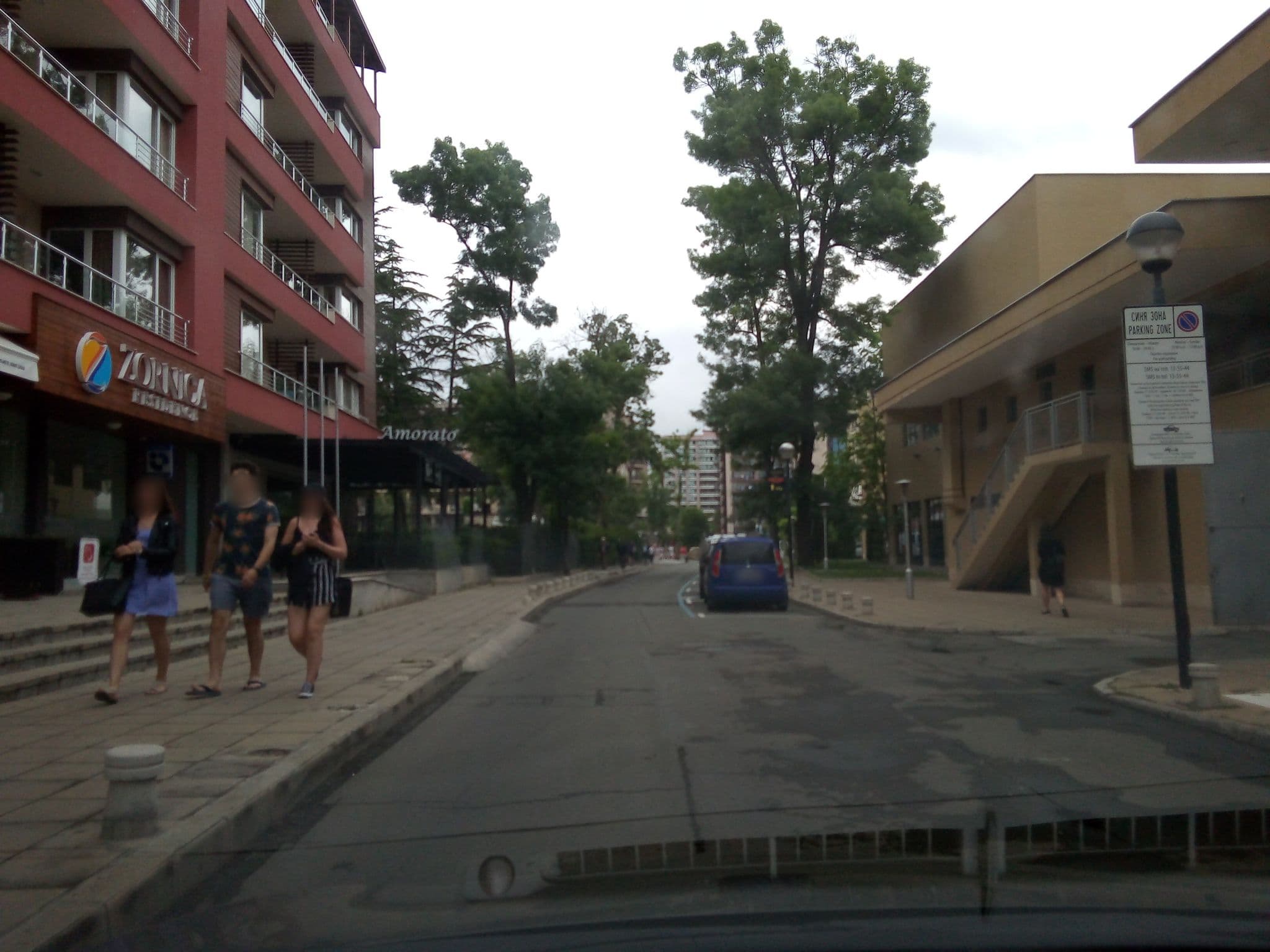 Street view near Zornitza aparthotel, Sveti Vlas