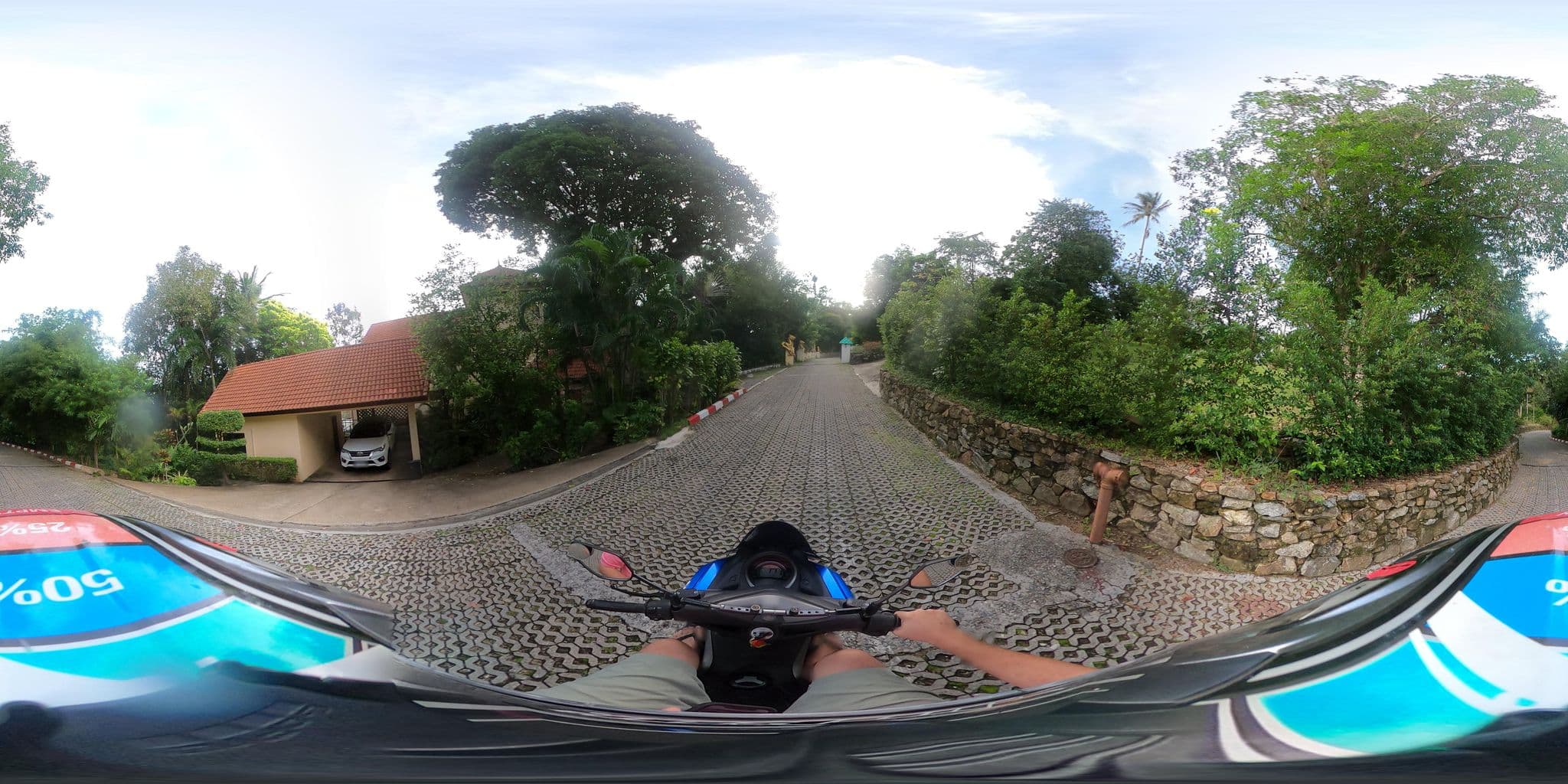 Street view near Oleander Villa, Ko Samui