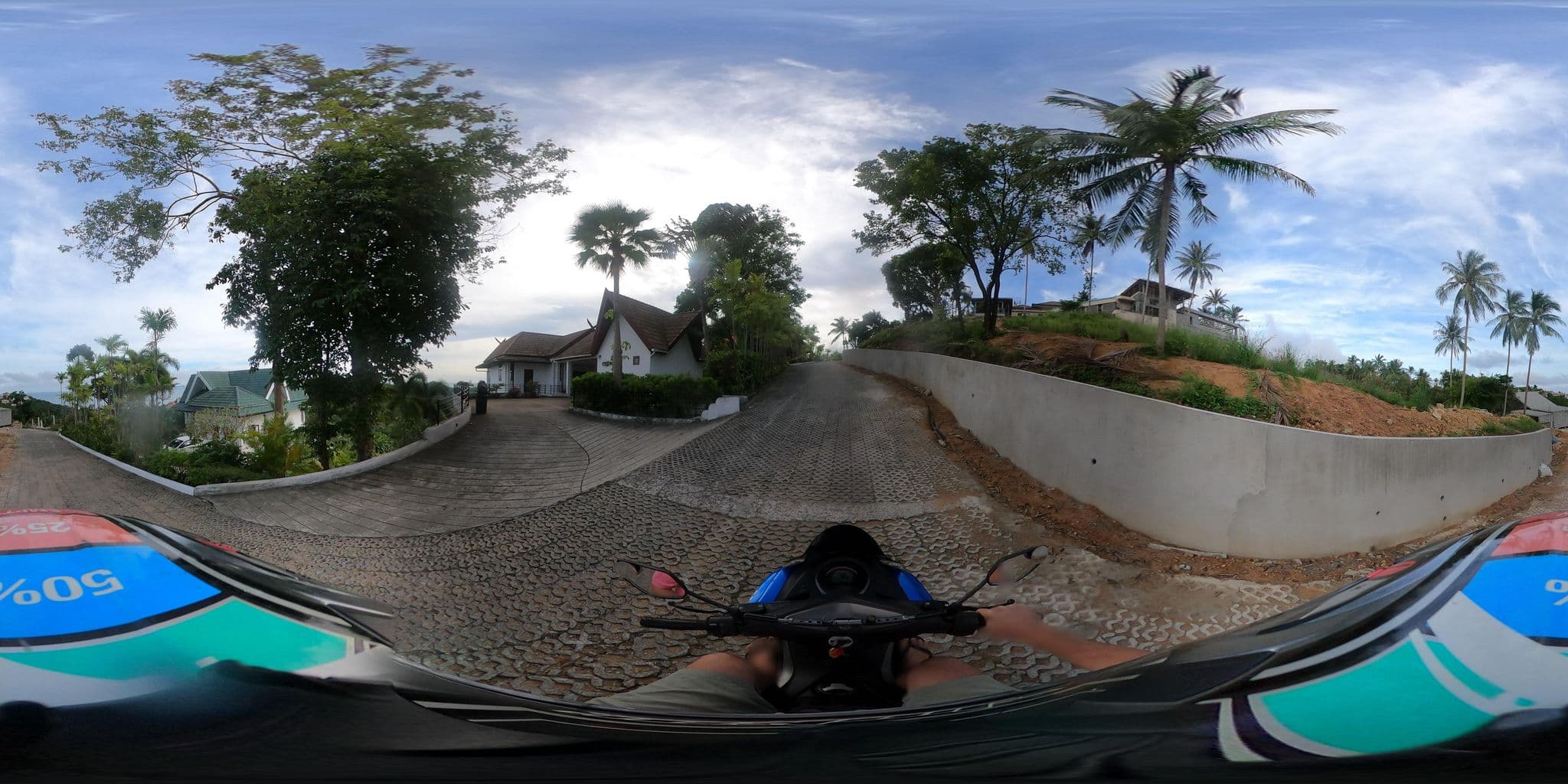 Street view near Villa Mussoorie, Ko Samui