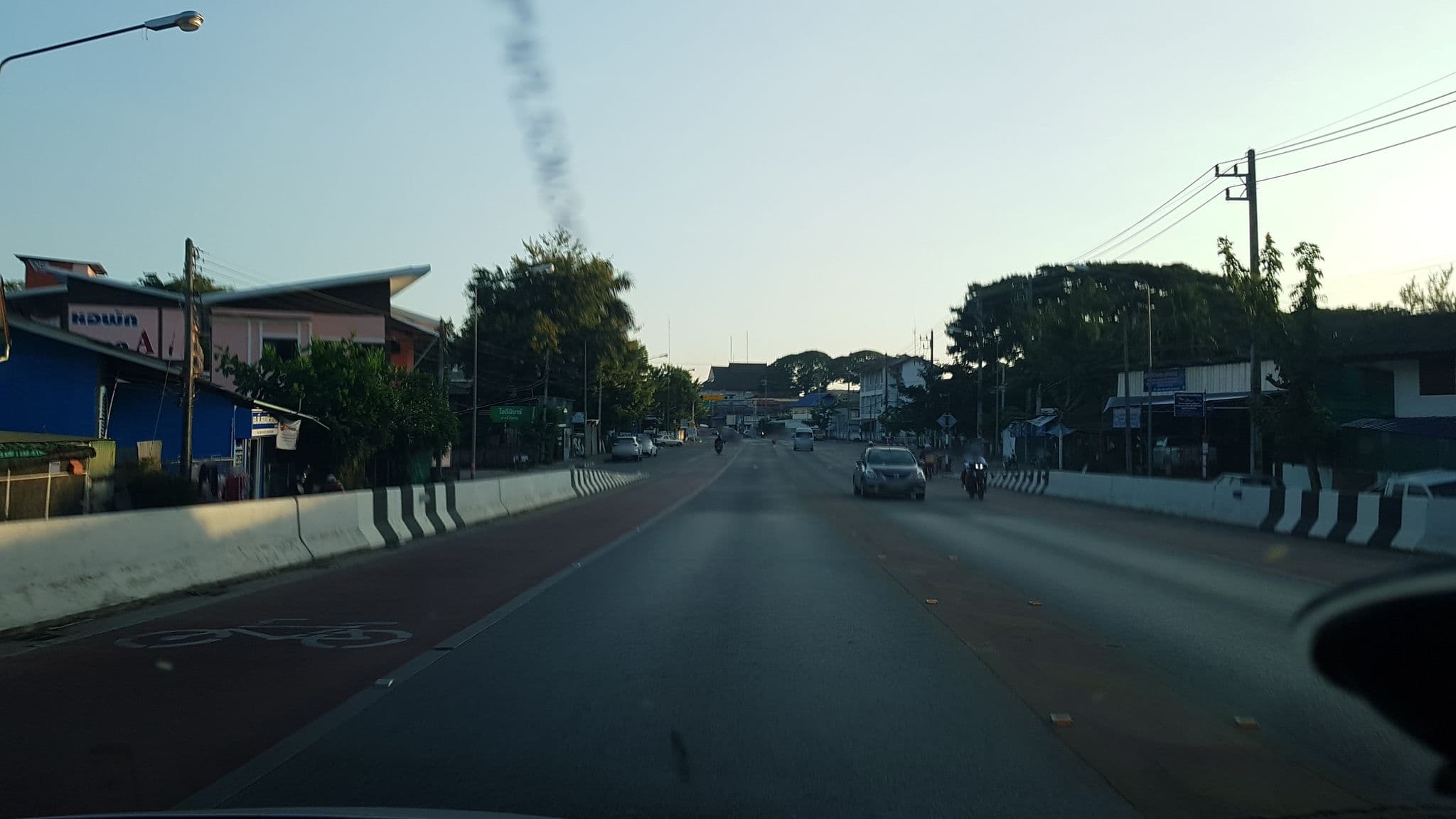 Street view near Akha River House, Chiang Rai