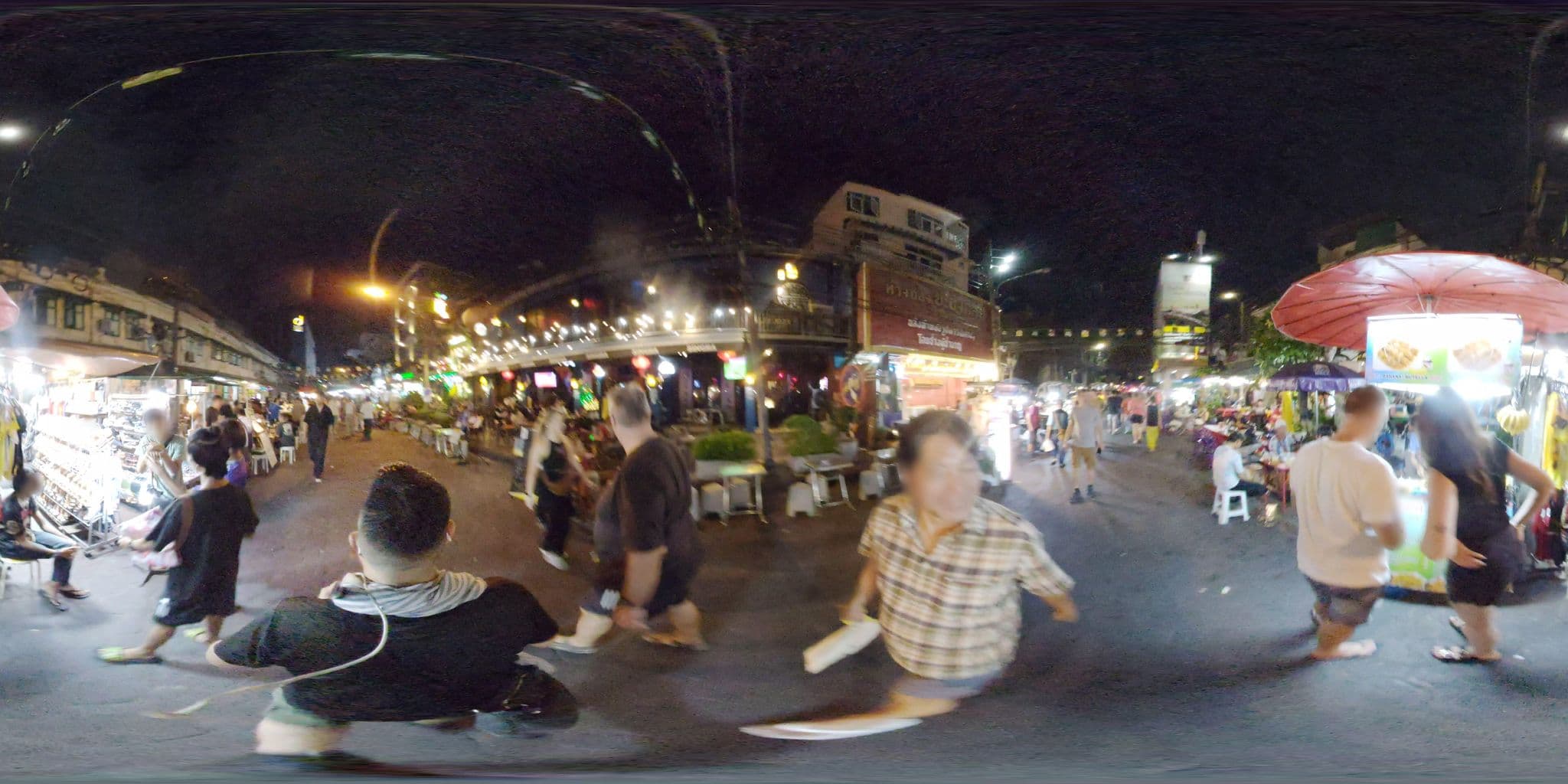 Street view near Ben's House, Phra Nakhon
