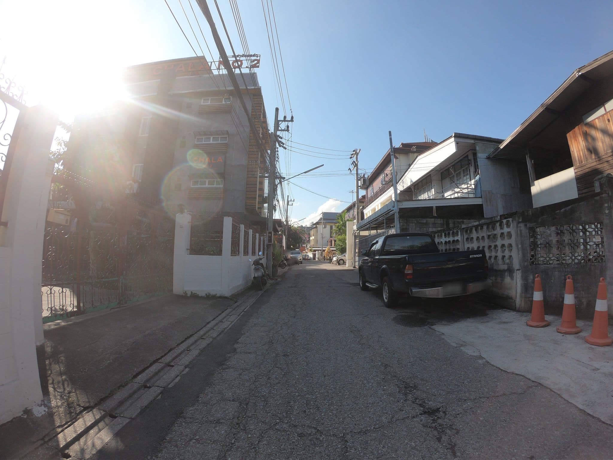 Street view near Rose House, Chiang Mai