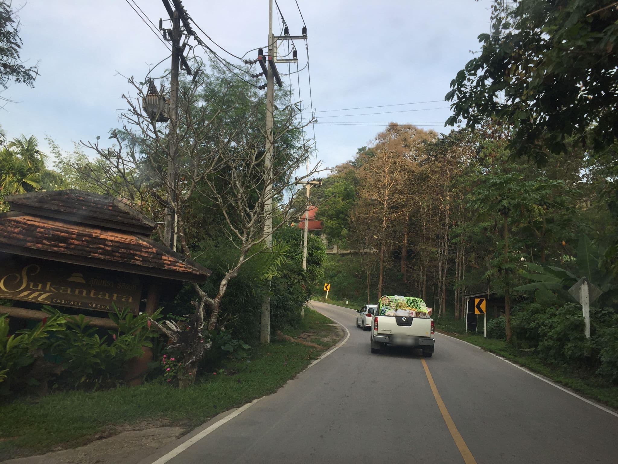 Street view near Sukantara Cascade Resort and Spa, Chiang Mai